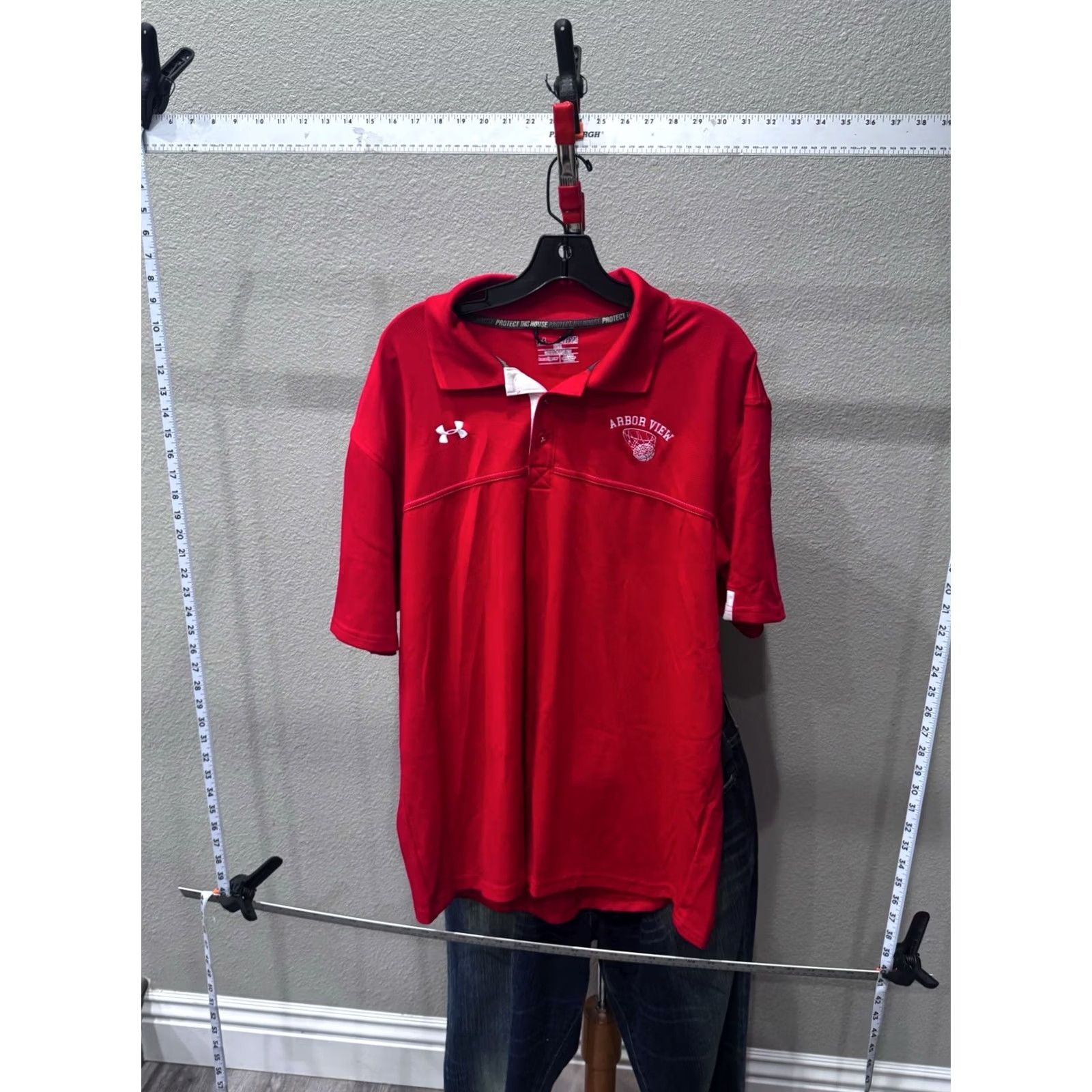Under Armour Under Armour Arbor View POLO SHIRT XL Adult Mens Long Sleeve Multicolor Basketball Polo Shirt Size US XL / EU 56 / 4 - 3 Thumbnail