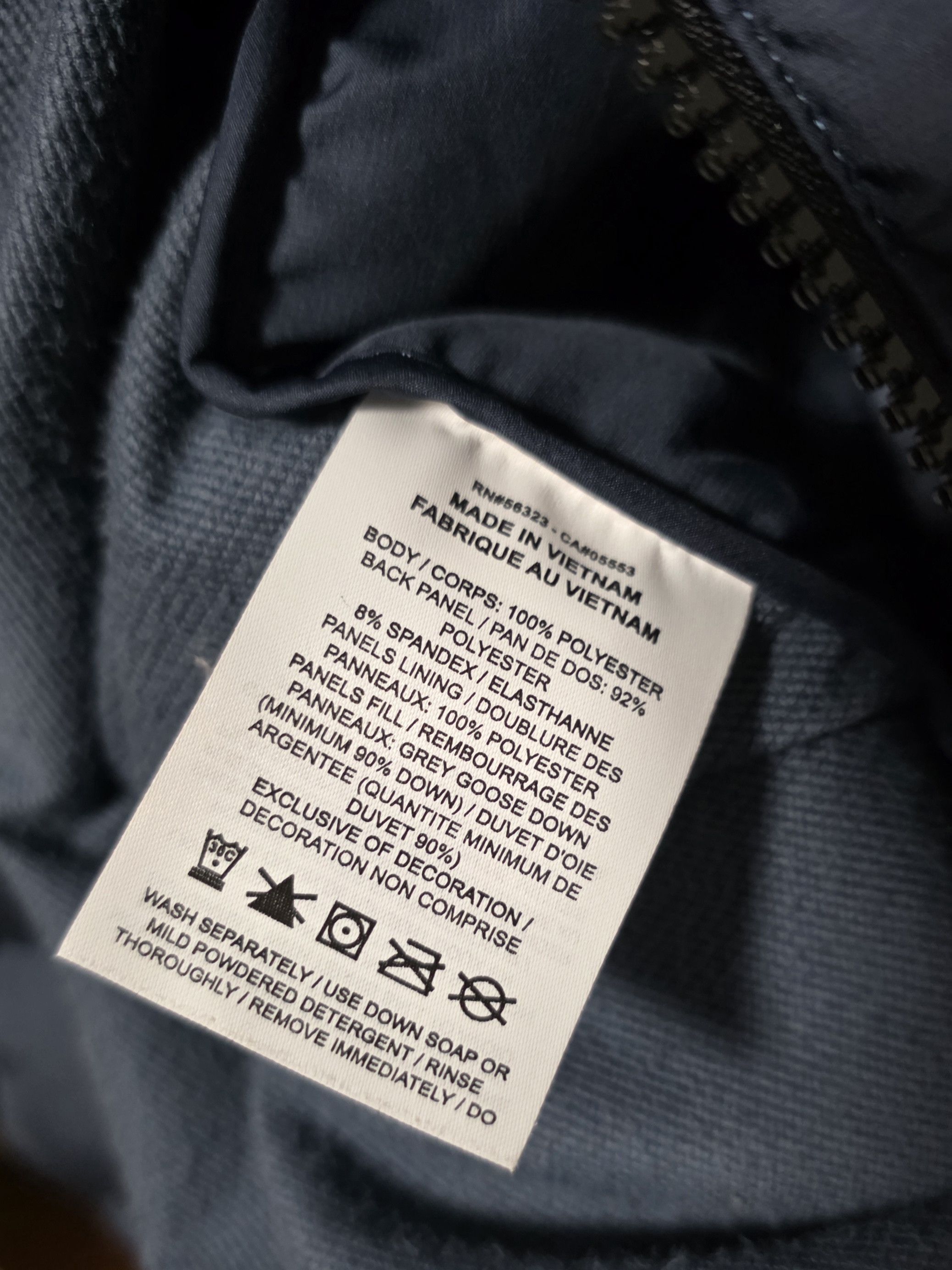 Nike Mens Nike Thermafit ADV Full Zip Golf Vest Obsidian Blue Size US S / EU 44-46 / 1 - 6 Thumbnail