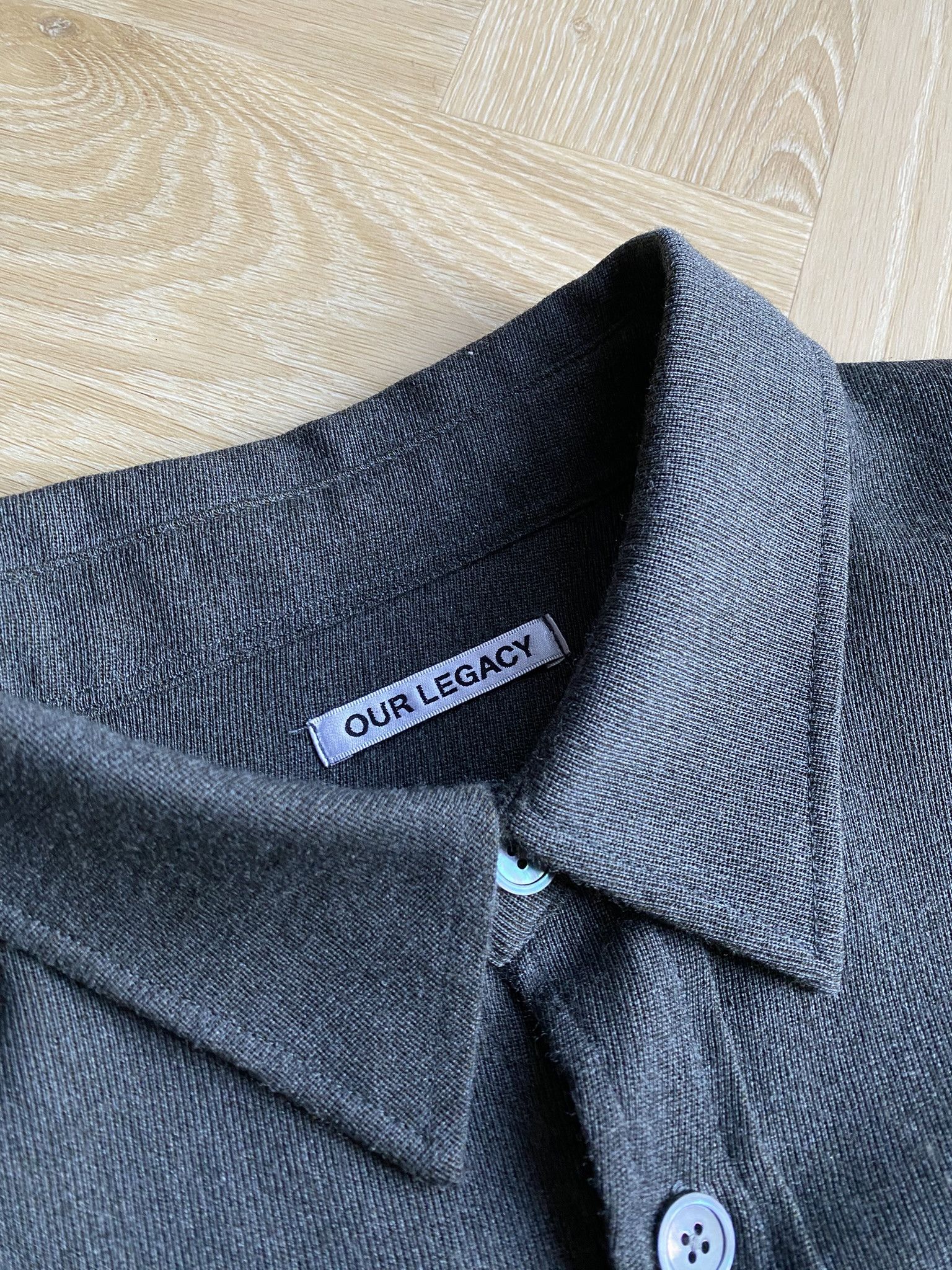 Our Legacy 50/L - Hunting Wool Grey - CPO Shirt Size US L / EU 52-54 / 3 - 13 Thumbnail