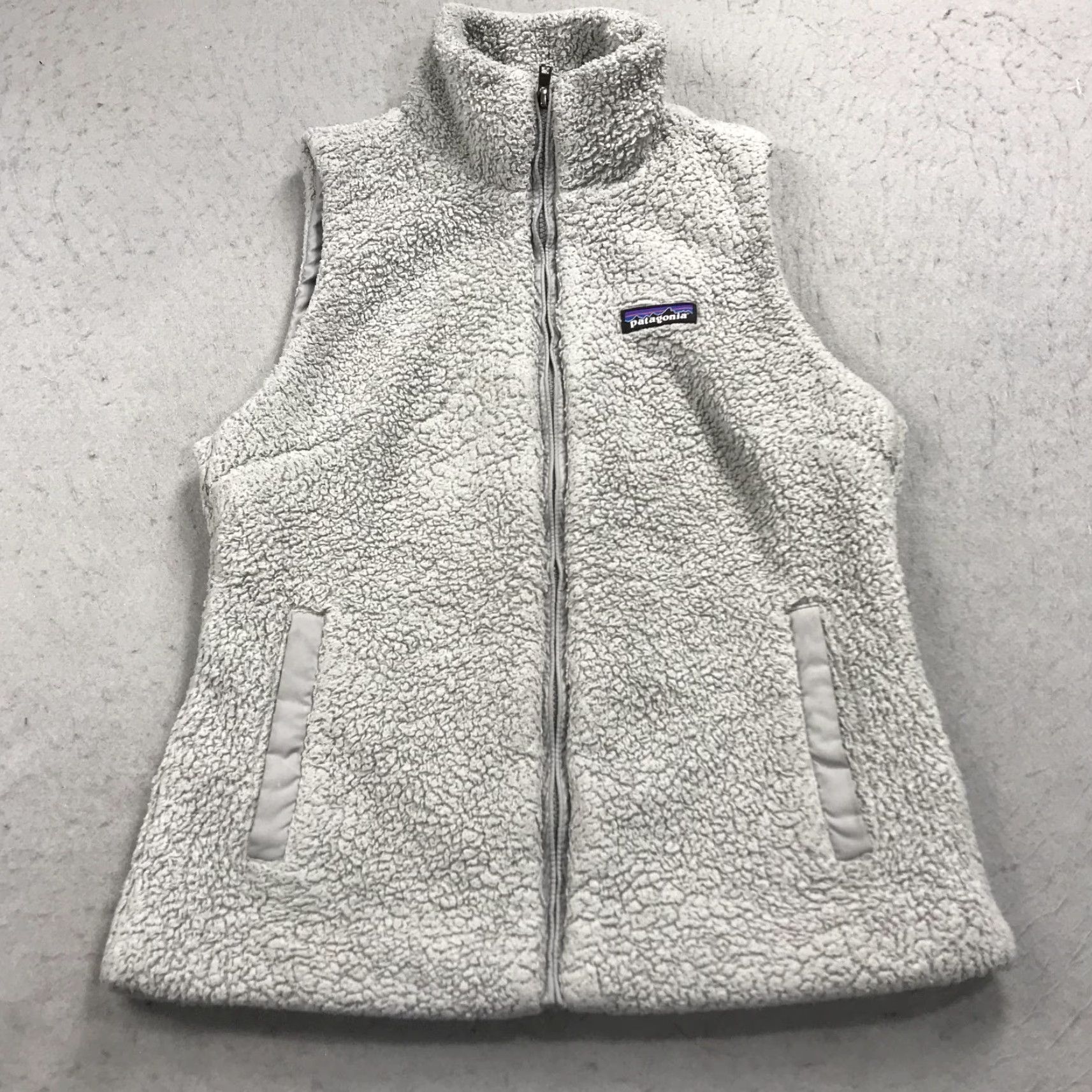 Patagonia Patagonia Vest Womens M Gray Logo Full Zip Size M / US 6-8 / IT 42-44 - 2 Thumbnail