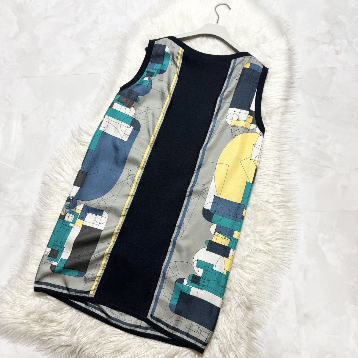 Hermes Authentic, Excellent Hermès Art Design Dress Size M / US 6-8 / IT 42-44 - 12 Thumbnail