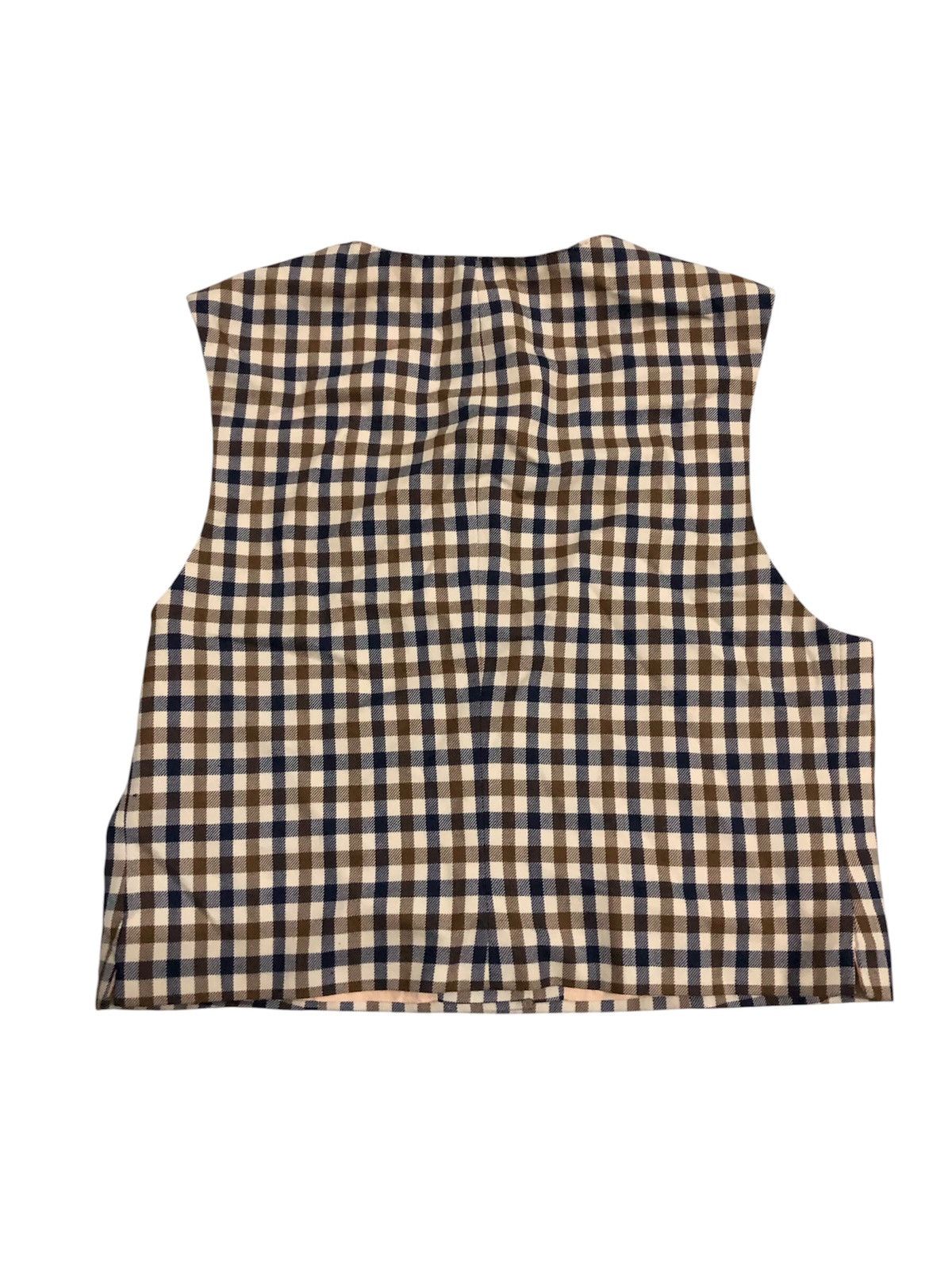 Aquascutum × Vintage Vintage Aquascutum Plaid Vest Size US M / EU 48-50 / 2 - 2 Thumbnail