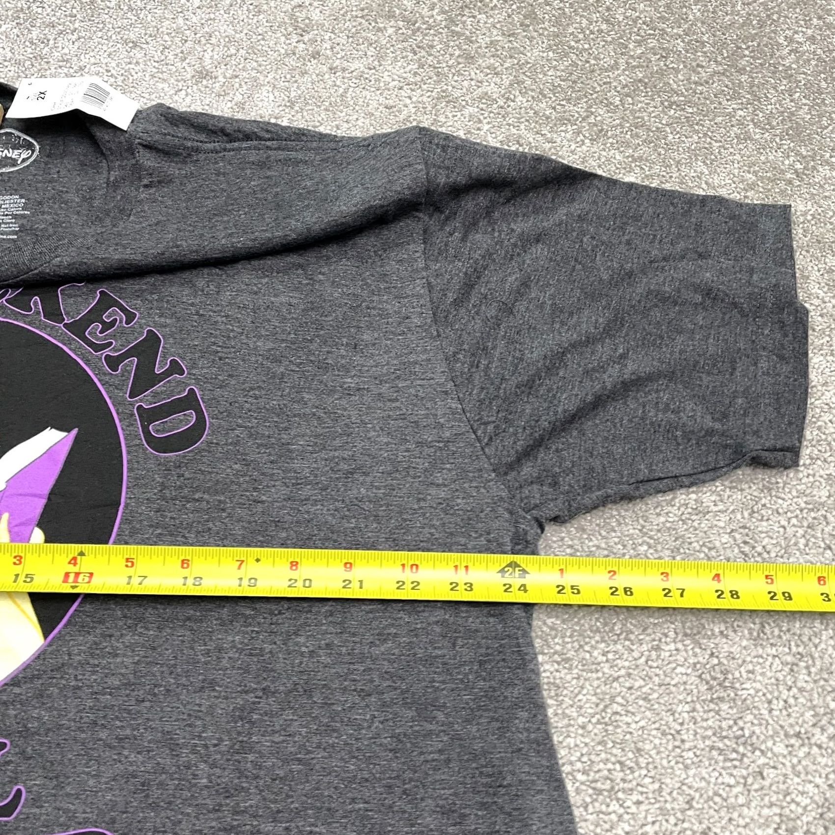 Disney Disney Belle Graphic T-Shirt Unisex 2X Gray Crew Neck NWT Sharonops Size XXL / US 16-18 / IT 52-54 - 7 Thumbnail