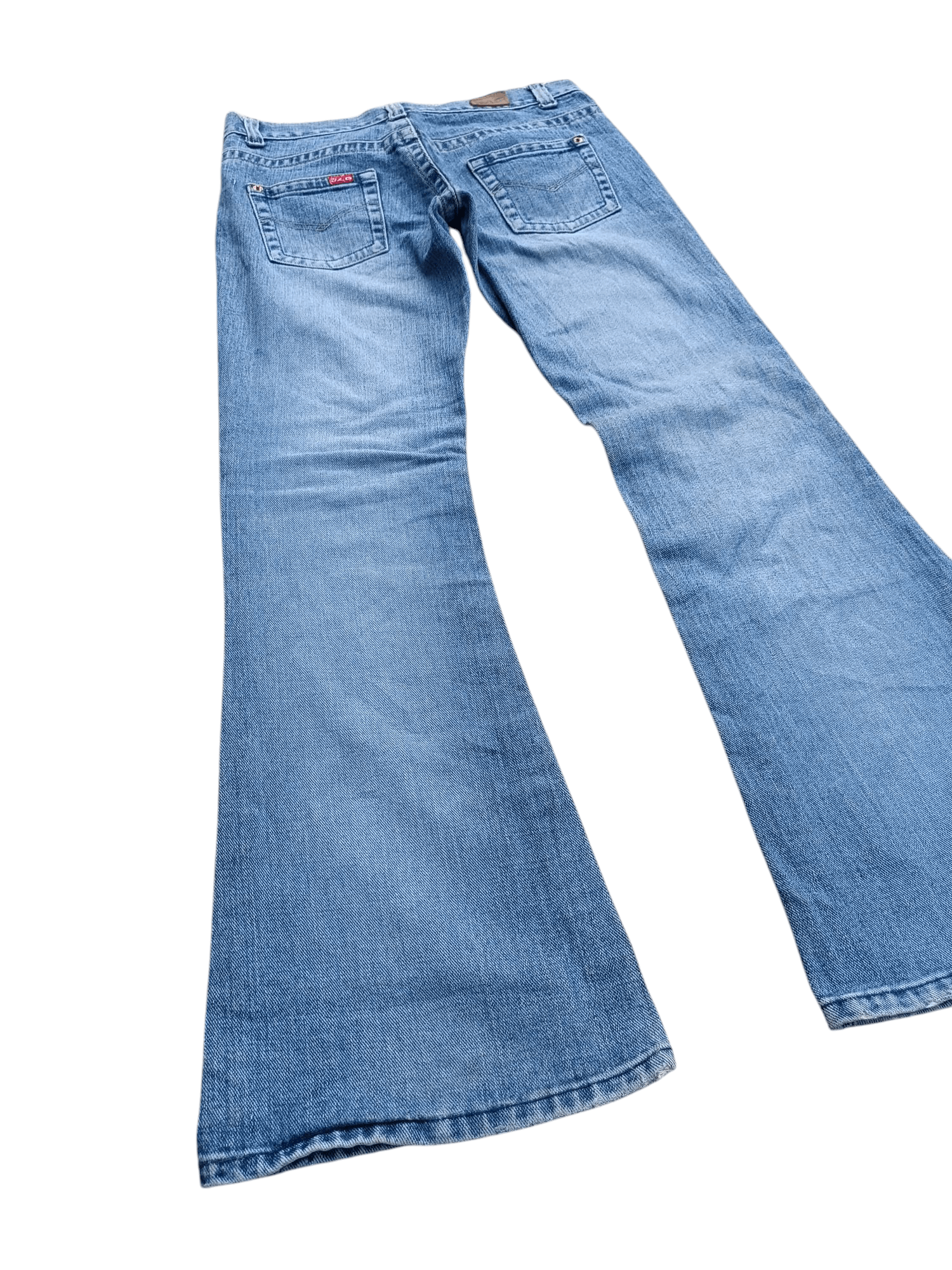 Vintage SICK FLARED 💥 JAG SUPER FLARED JEANS E234 Size US 30 / EU 46 - 9 Thumbnail