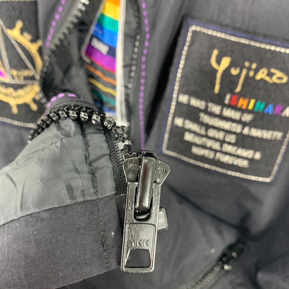 Japanese Brand × Vintage Vintage YUJIO ISHIHARA Japanesebrand windbreaker Size US M / EU 48-50 / 2 - 8 Thumbnail