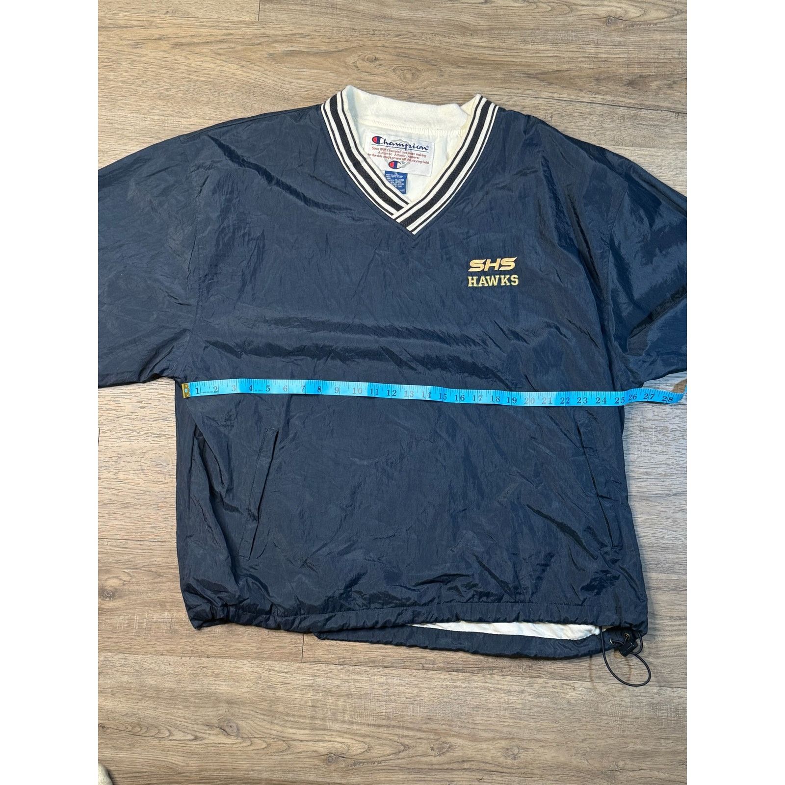 Champion Champion SHS Hawks Vintage Pullover Lined Windbreaker Jacket Size US XL / EU 56 / 4 - 5 Thumbnail