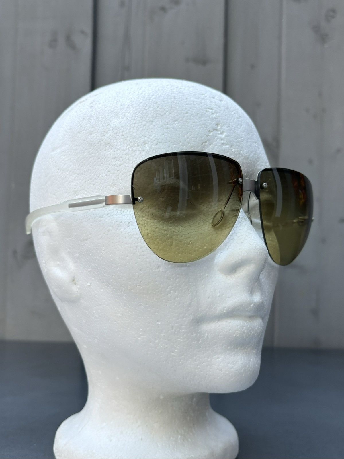 Prada × Vintage S/S 2000 Prada Sunglasses SPR 73A Rimless Vintage Prada Y2K Size ONE SIZE - 18 Thumbnail