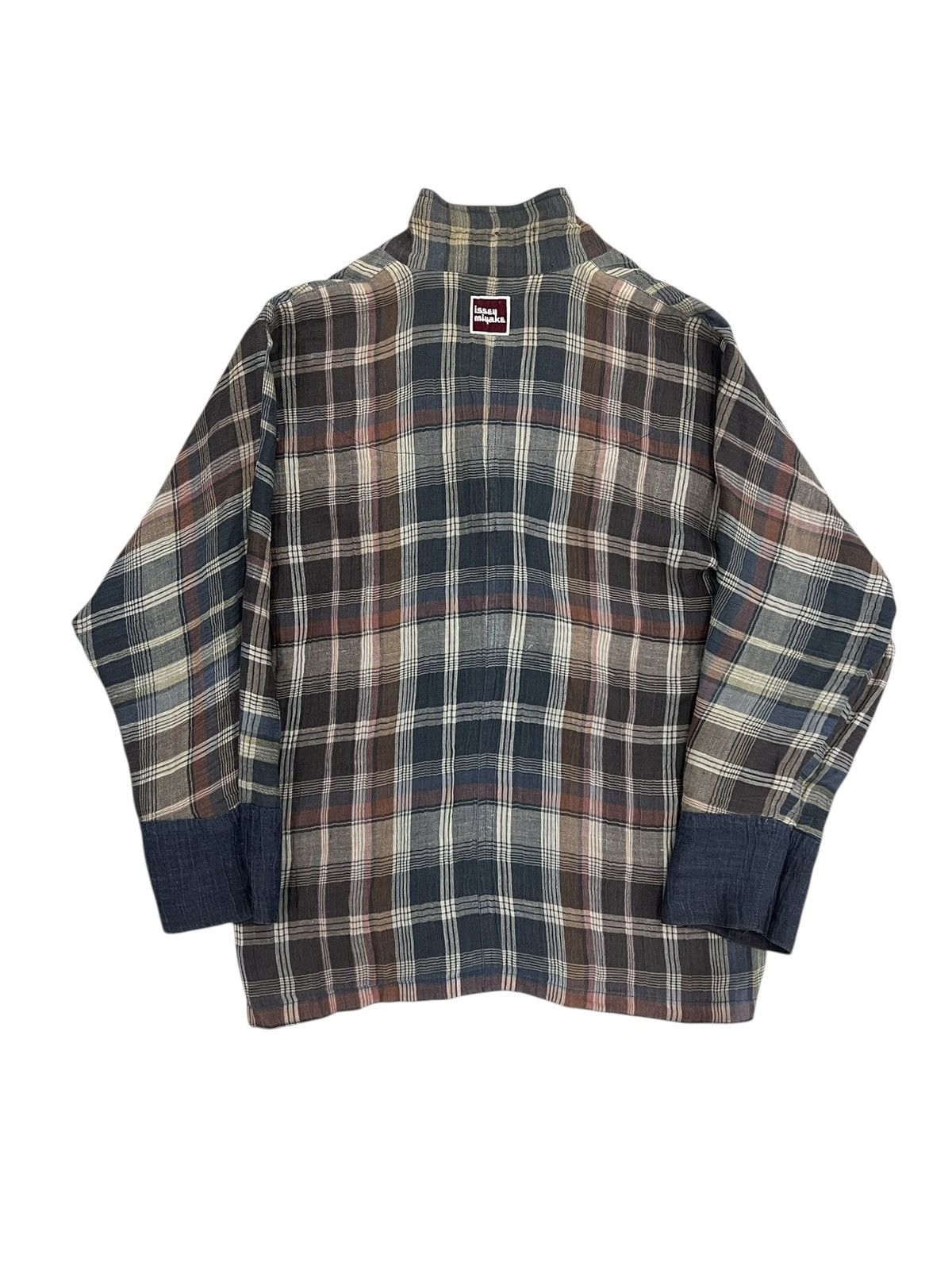 Issey Miyake 1980s Issey Miyake Reversible Double Breasted Jacket Size US L / EU 52-54 / 3 - 19 Thumbnail