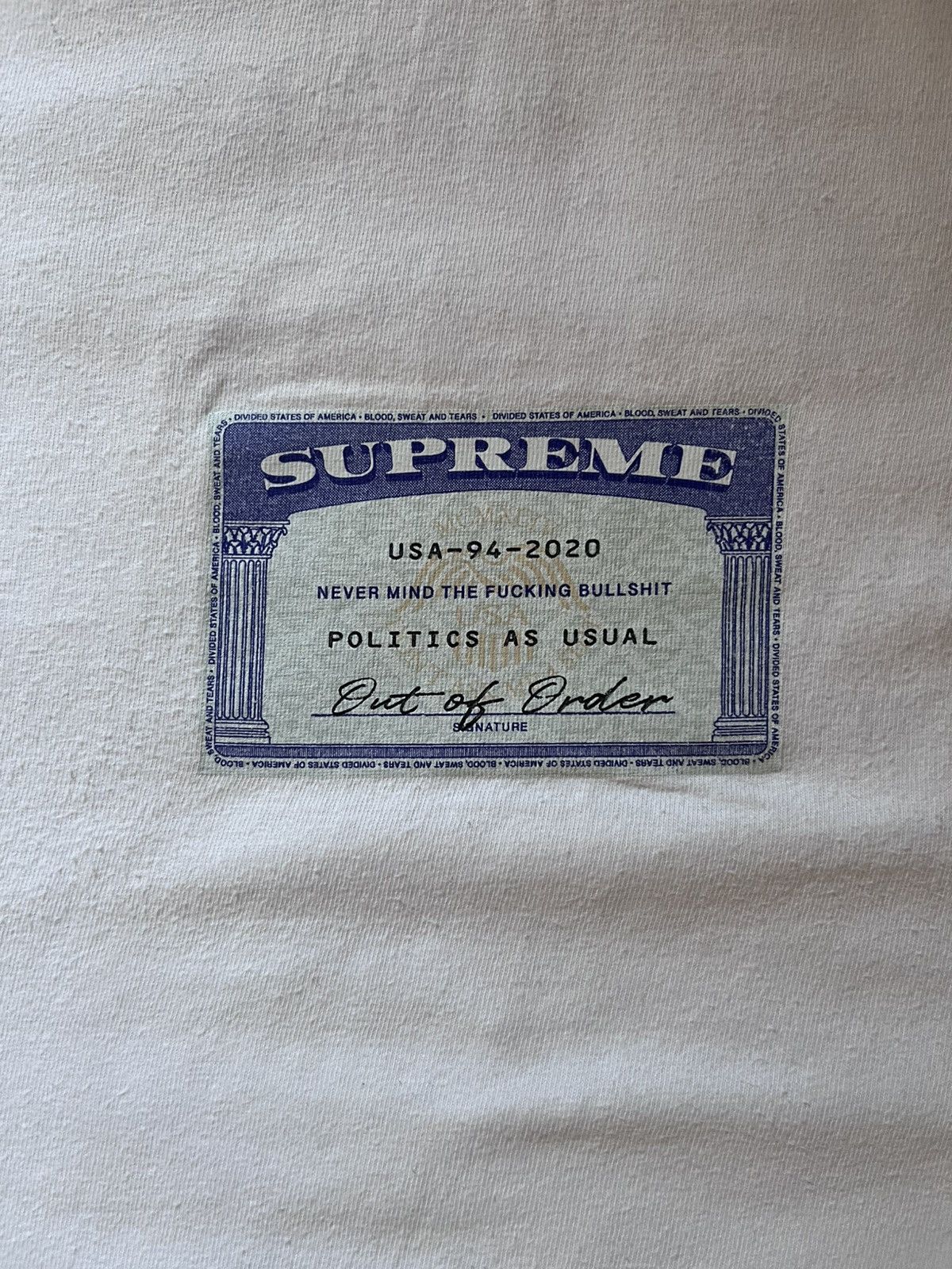 Supreme Supreme Social Tee Size US M / EU 48-50 / 2 - 2 Thumbnail