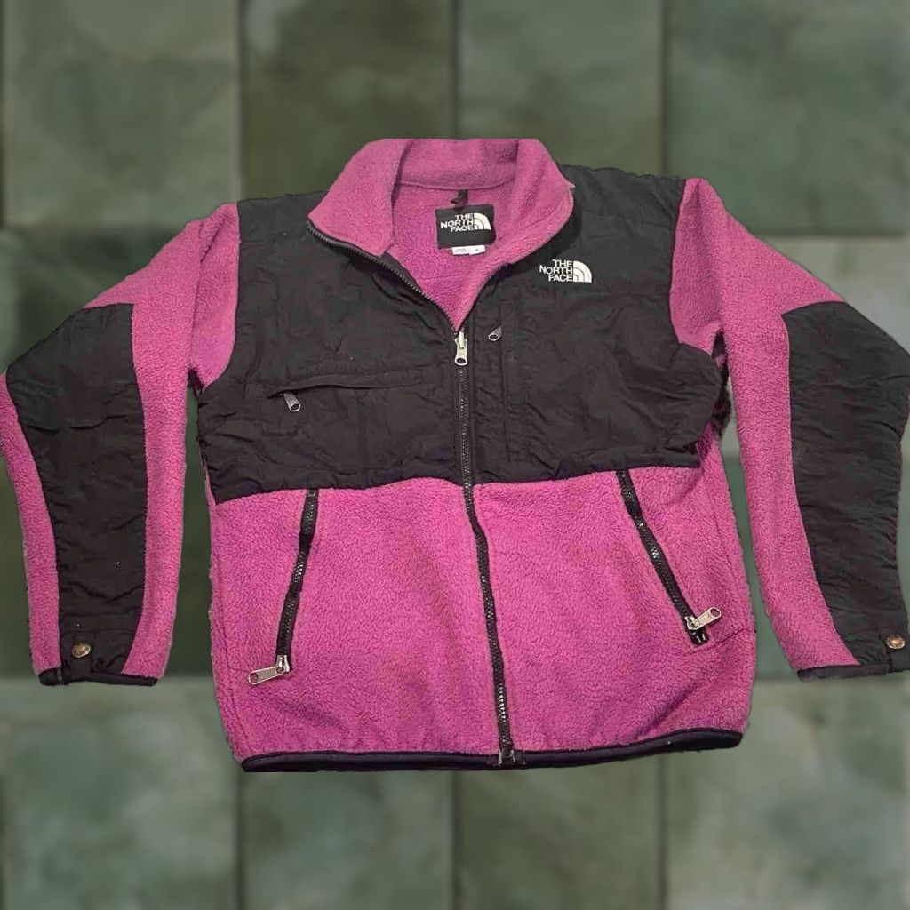 The North Face VINTAGE The North Face Denali Jacket S Pinkish Purple Fleece Full Zip Mid-Length Unisex Adults 90s Bomber Pockets Size US S / EU 44-46 / 1 - 1 Thumbnail