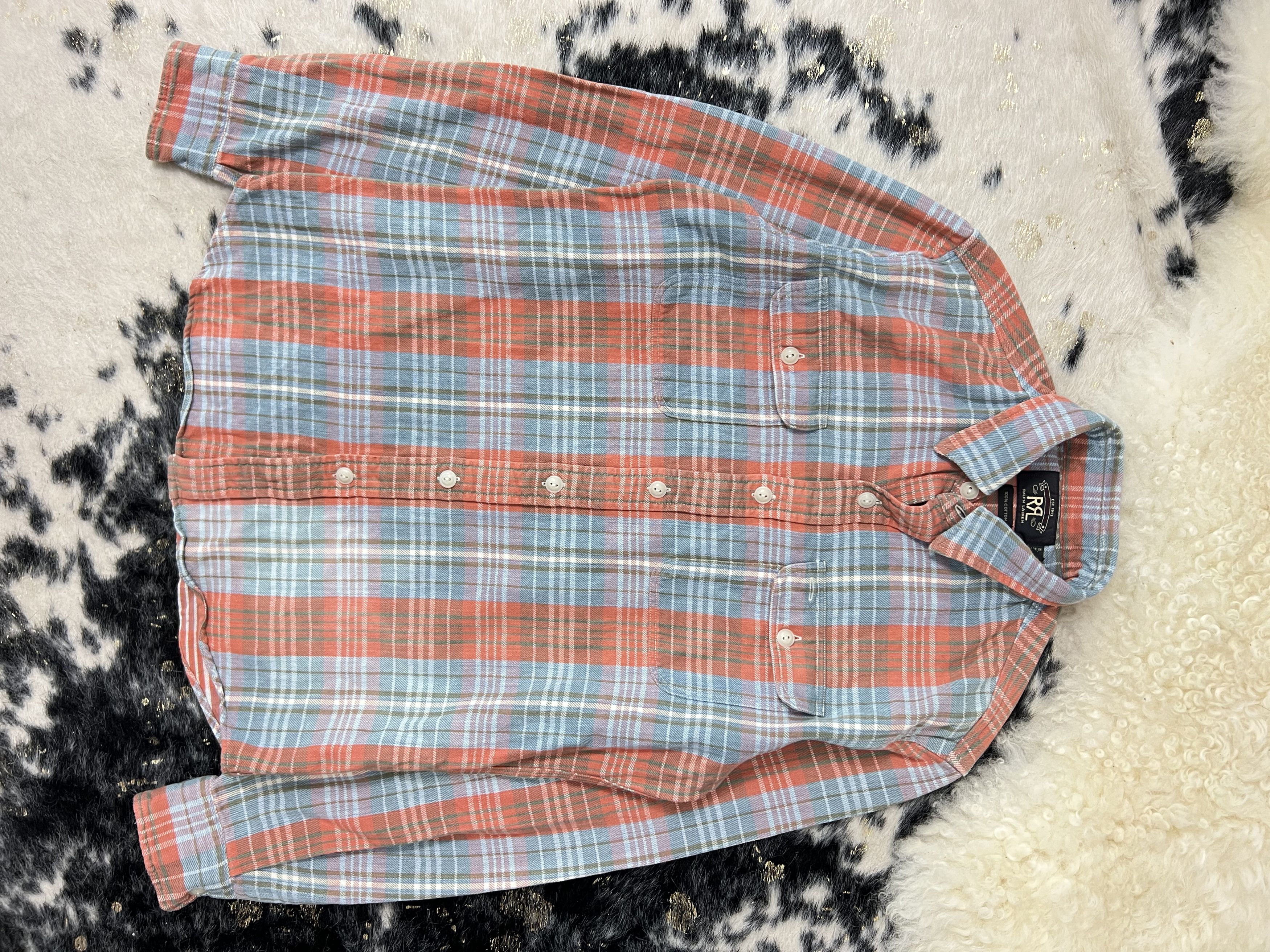 RRL Double R Ralph Lauren Flannel Shirt
