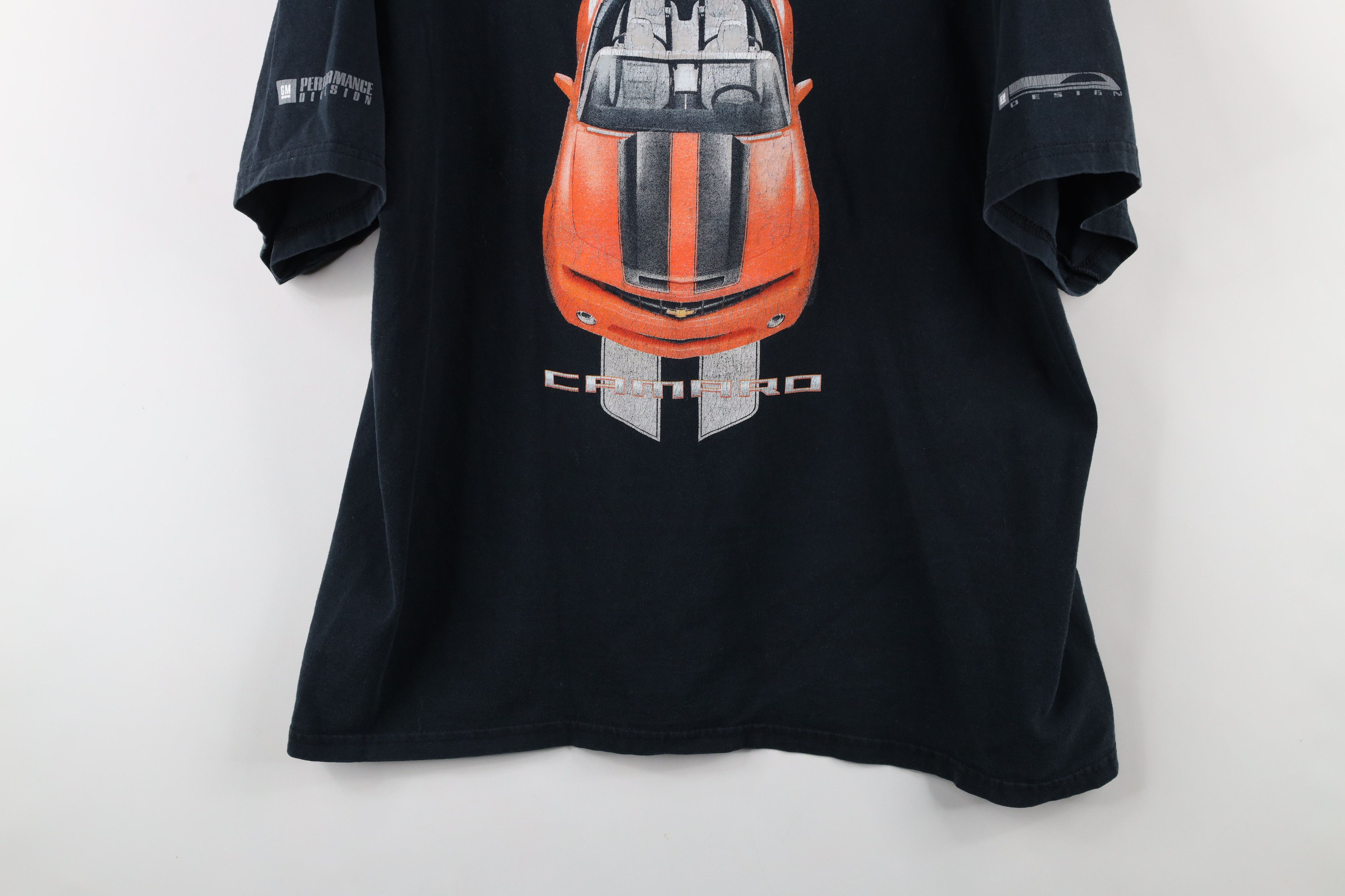 Vintage Vintage General Motors Design Spell Camaro Car T-Shirt Black Size US XL / EU 56 / 4 - 3 Thumbnail