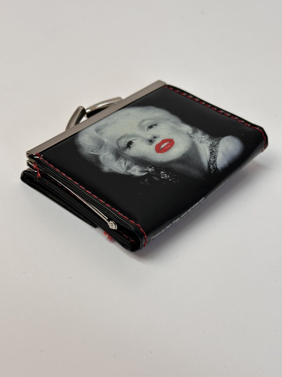 Other Black Marilyn Monroe glossy wallet retro art pop Y2K Size ONE SIZE - 5 Thumbnail