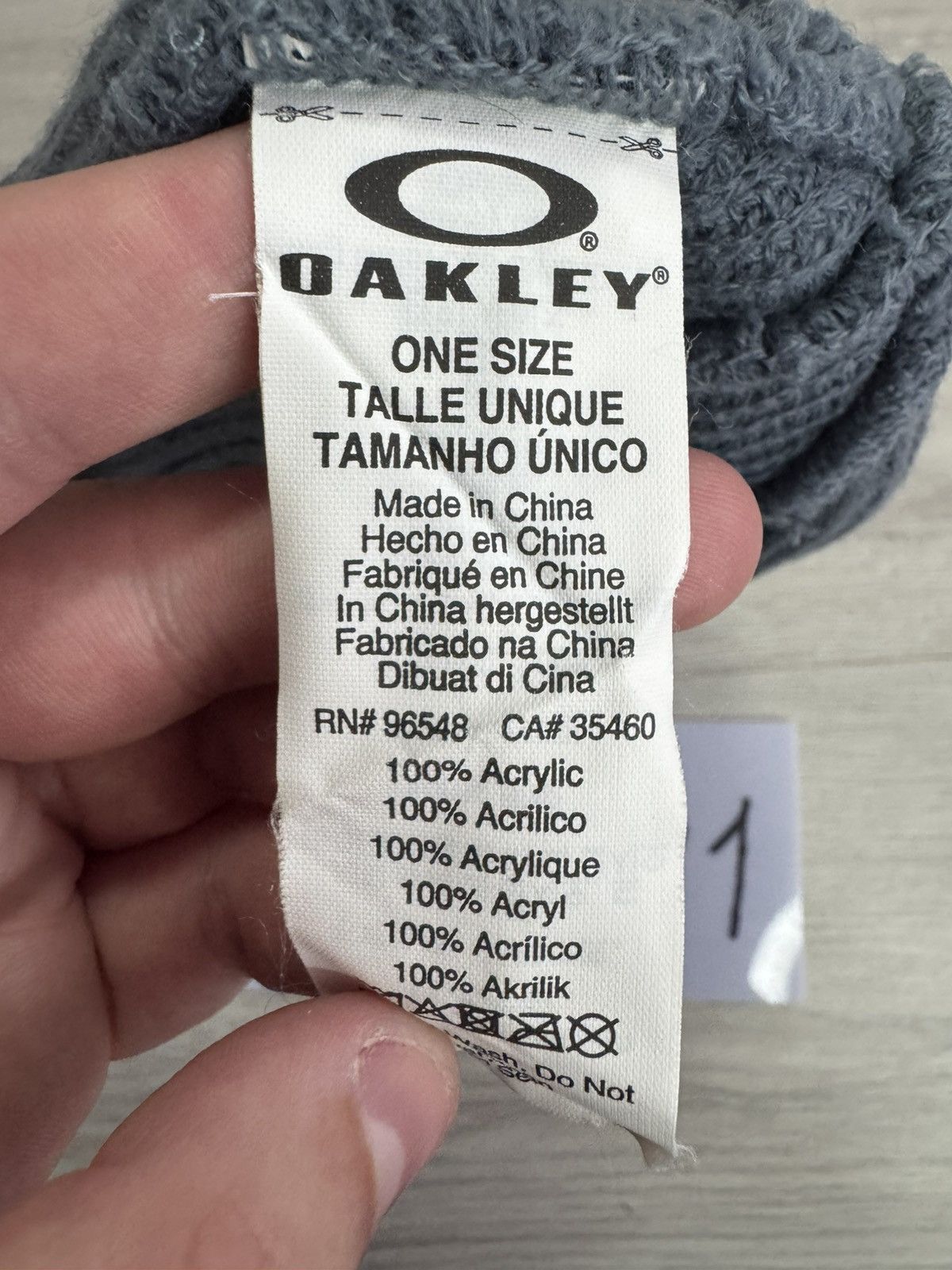 Oakley Oakley beanie hat cap Size ONE SIZE - 3 Thumbnail
