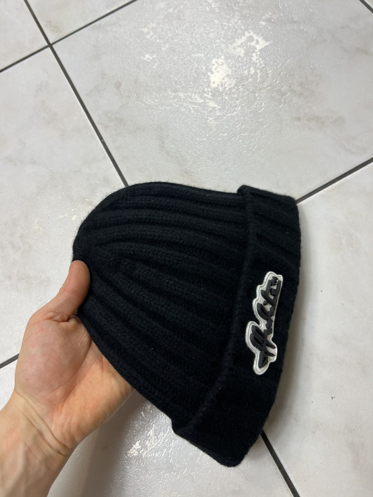 Off-White Off-white ribbed wool classic logo beanie Virgil Abloh hat Size ONE SIZE - 14 Thumbnail
