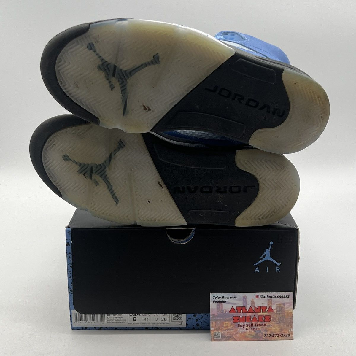 Jordan Brand Air Jordan 5 UNC Size US 8 / EU 41 - 8 Thumbnail
