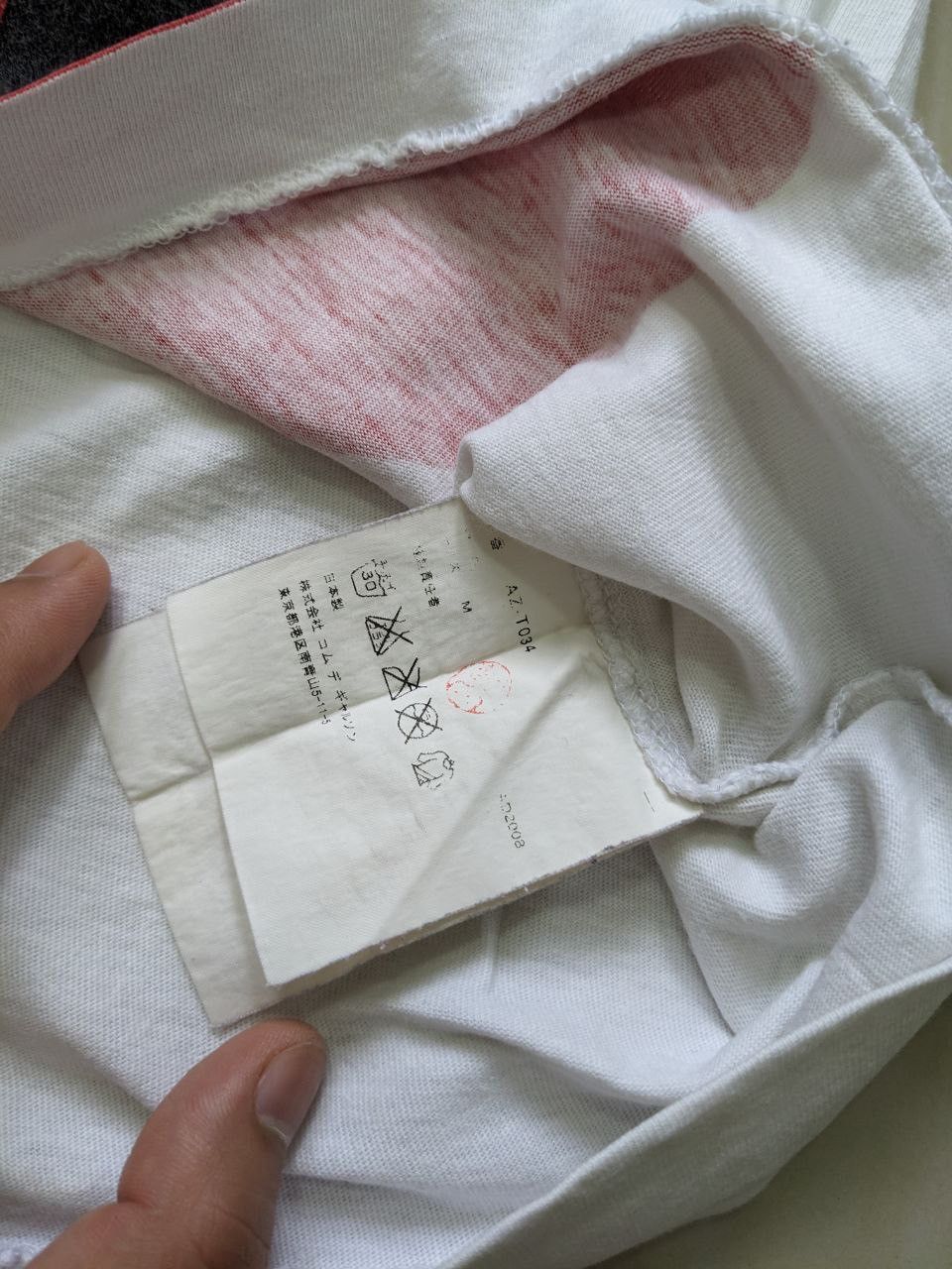 Comme des Garcons COMME des GARÇONS PLAY Peek A Boo Heart Tee Size US S / EU 44-46 / 1 - 8 Thumbnail