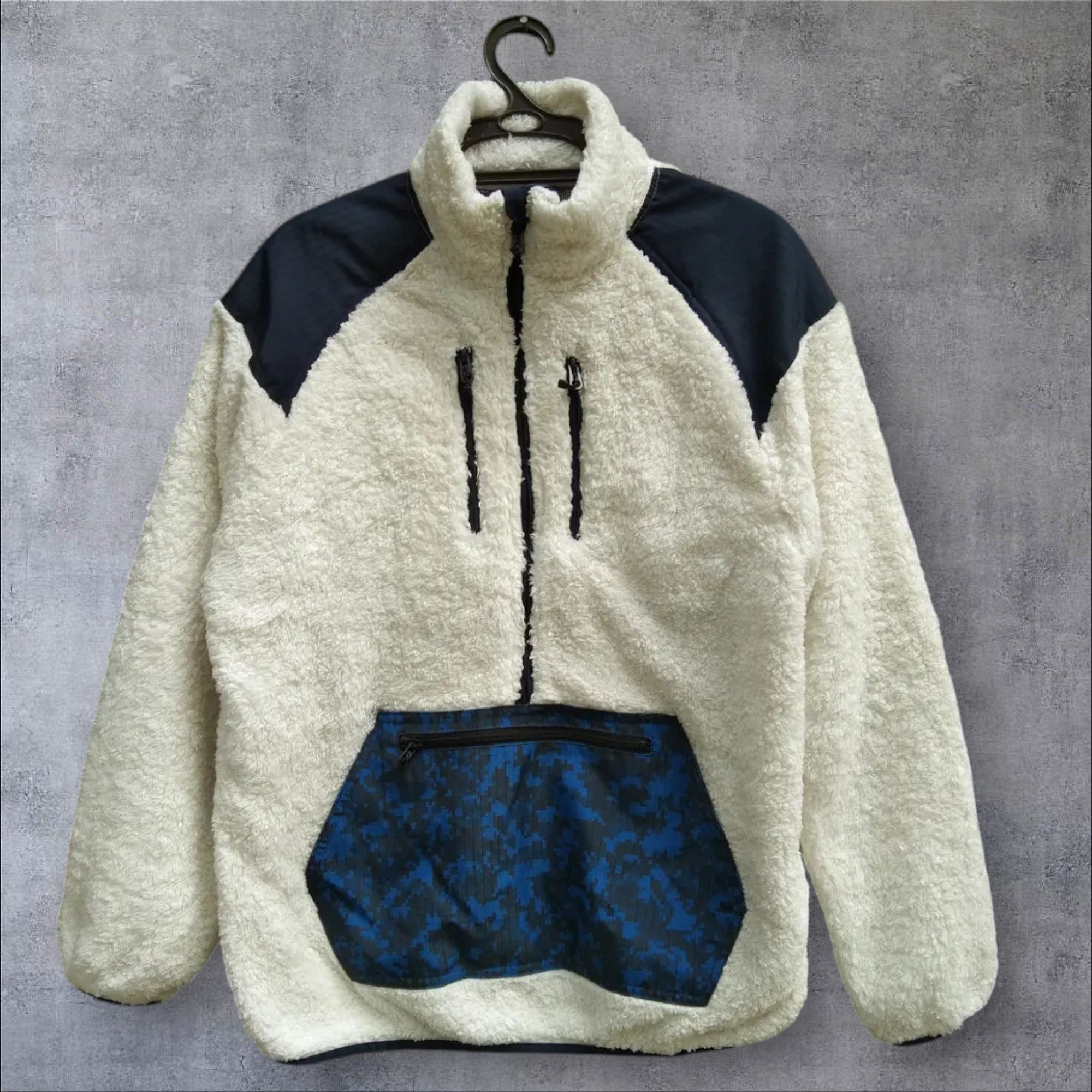 Japanese Brand Field Core Half Zipper Pullover Jacket Size US L / EU 52-54 / 3 - 1 Thumbnail