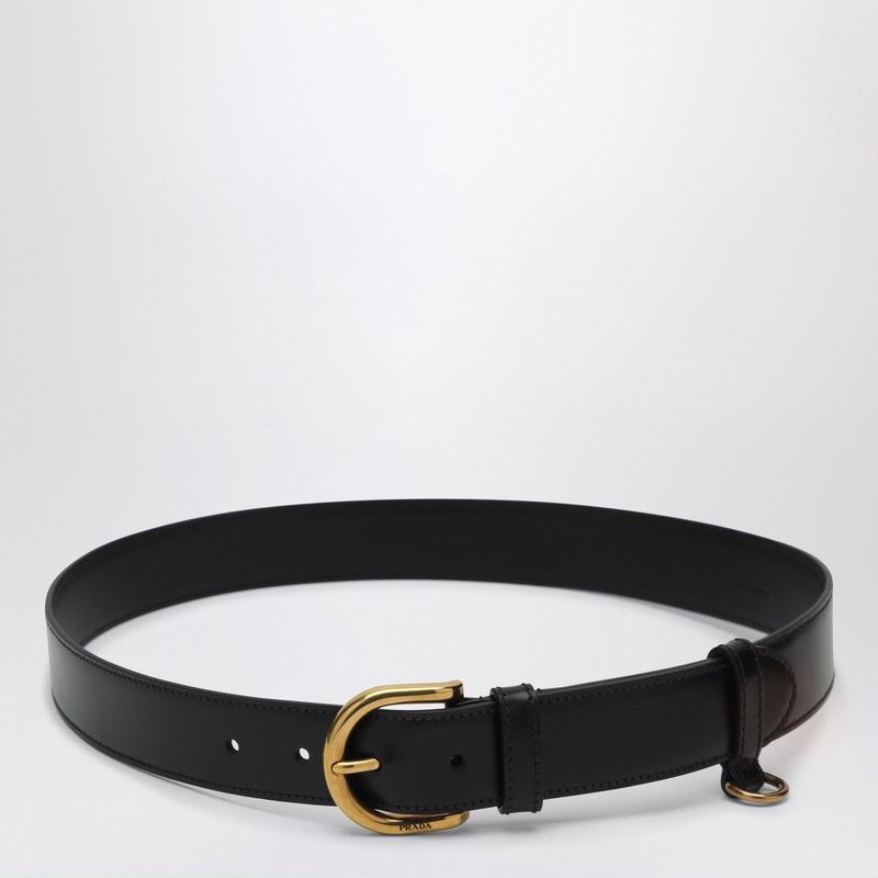 Prada Prada Black Belt In Leather Size ONE SIZE - 1 Thumbnail