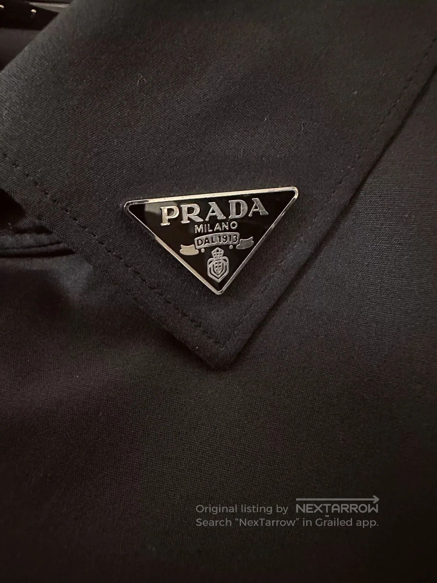 Prada PRADA Black Casual Shirt. Size US XL / EU 56 / 4 - 3 Thumbnail