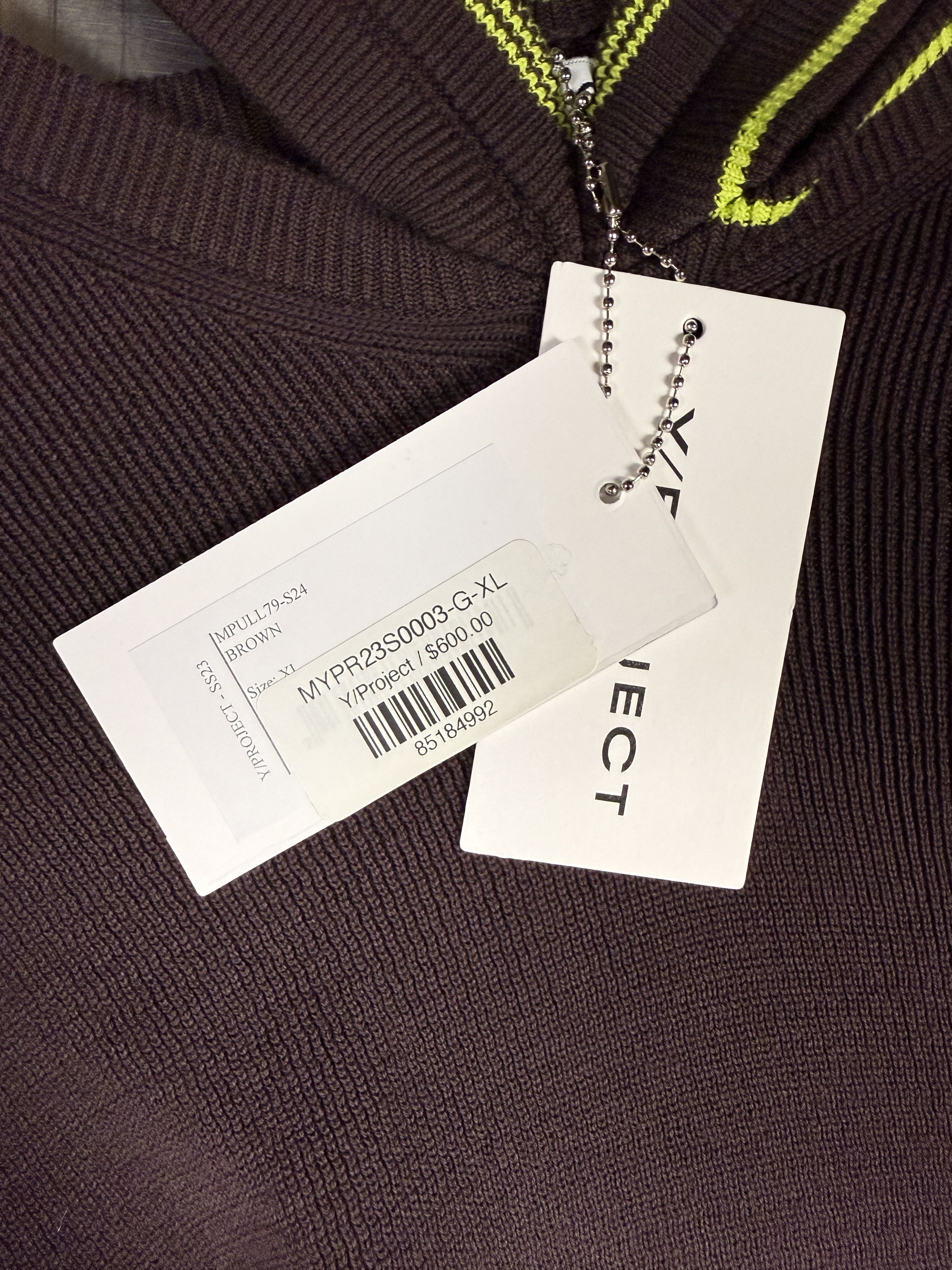 Y/Project $600 Y/Project Triple Neck Knit Sweater Size US XL / EU 56 / 4 - 10 Thumbnail