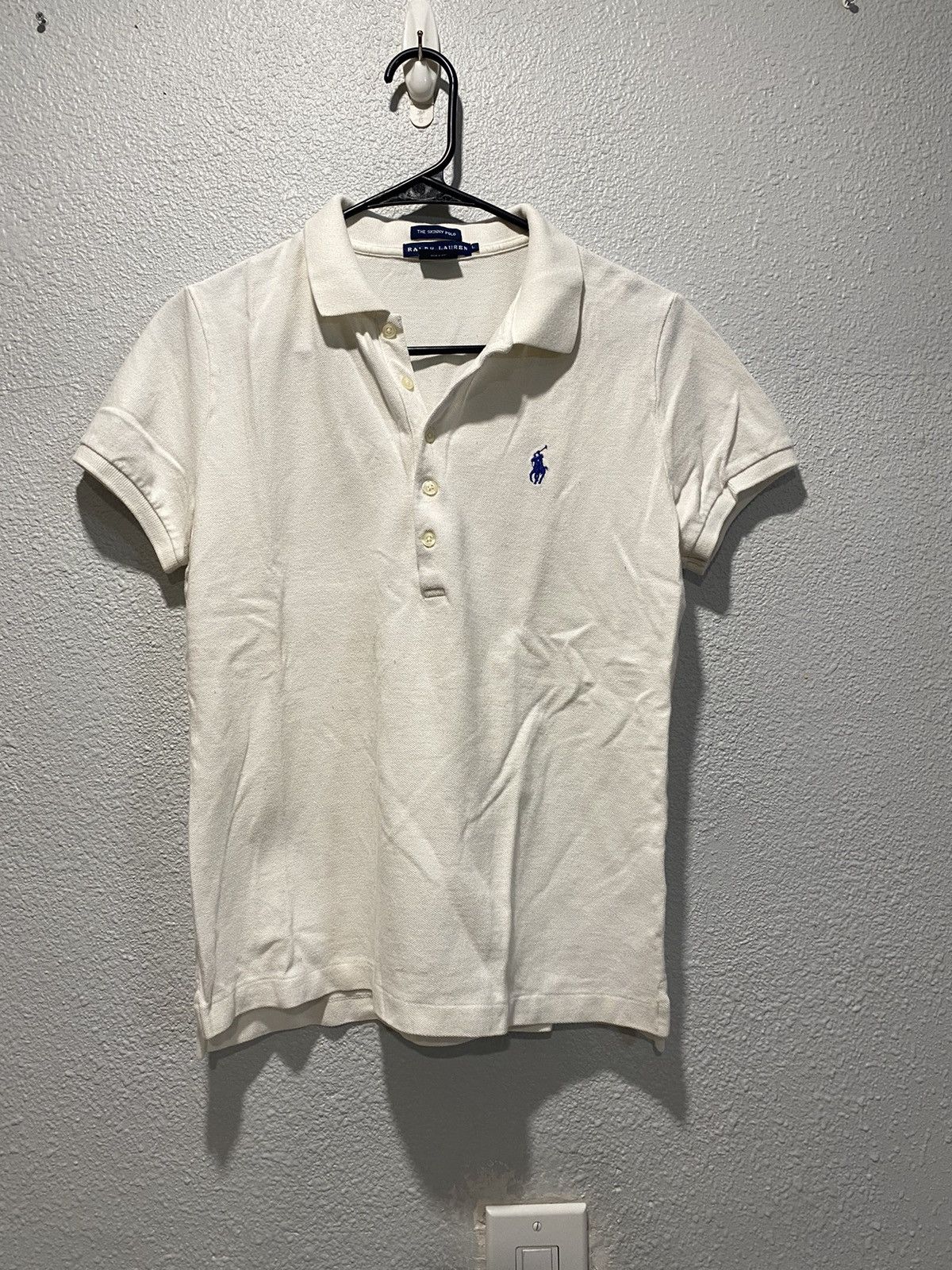 Ralph Lauren Ralph Lauren Skinny Polo Large Ladies Size L / US 10 / IT 46 - 1 Thumbnail