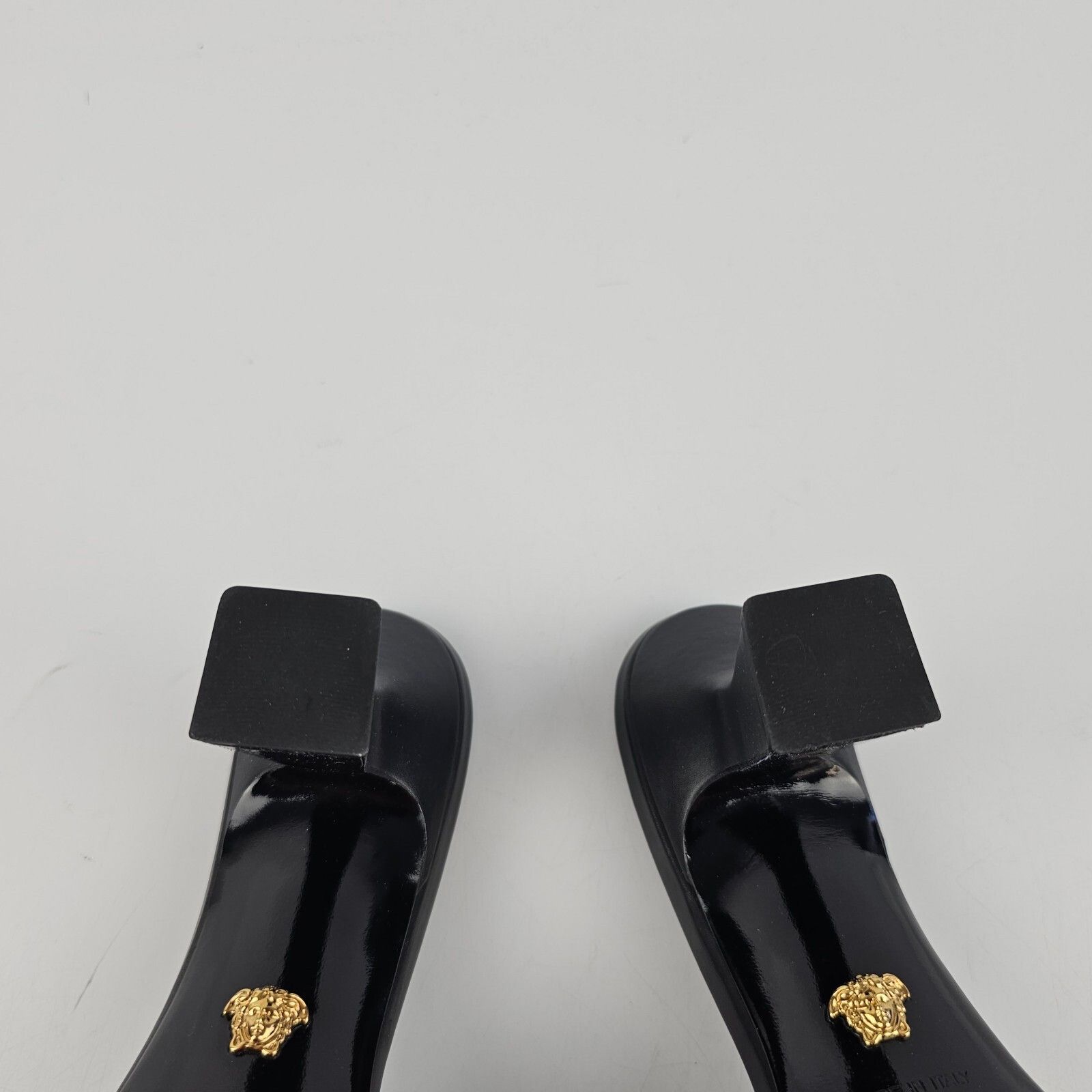 Versace VERSACE Chain 70mm Black Mules New Size 37 US 7 Size US 7 / IT 37 - 8 Thumbnail