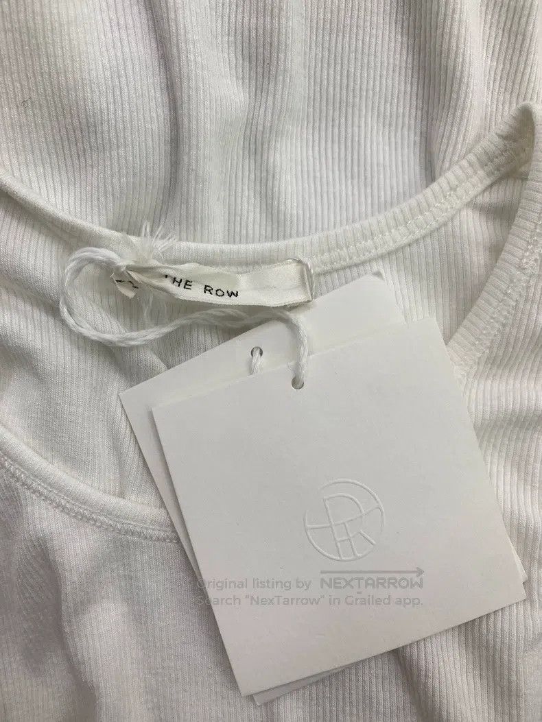 The Row The row White bottom vest Size S / US 4 / IT 40 - 3 Thumbnail