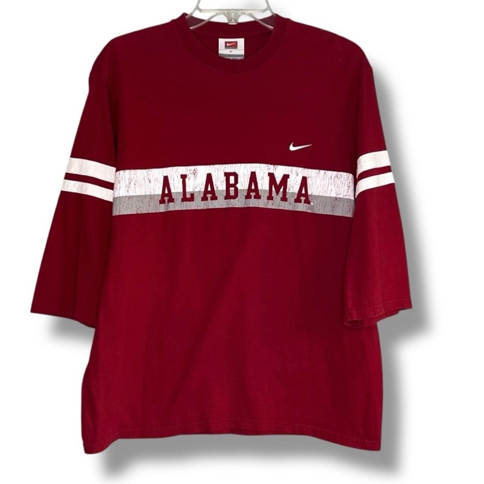 Nike Nike Alabama Crimson Tide jersey style varsity T-shirt small Size S / US 4 / IT 40 - 2 Thumbnail