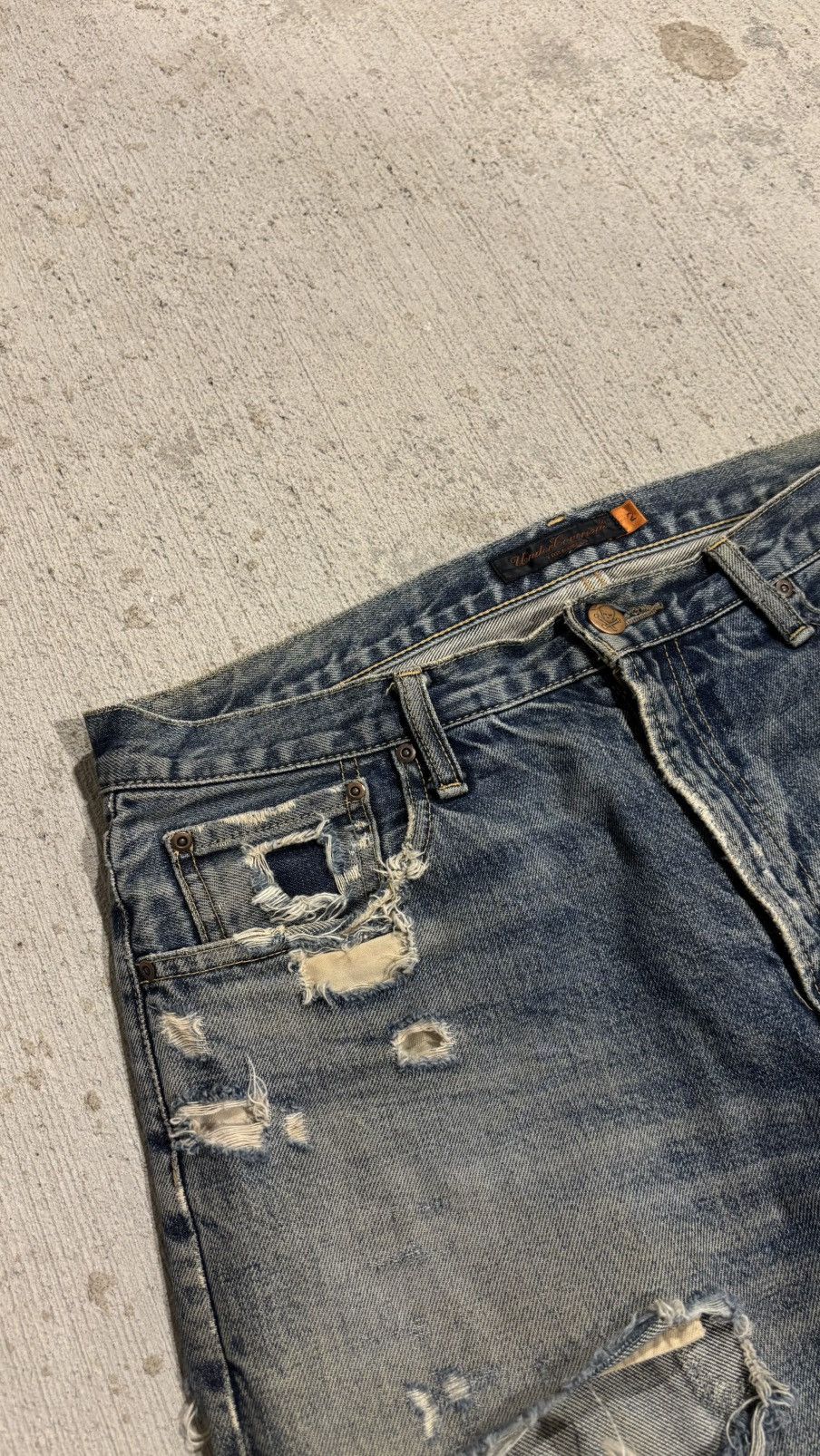 Jun Takahashi × Undercover Undercover SS2005 But Beautiful ll 60 Denim Size US 32 / EU 48 - 4 Thumbnail