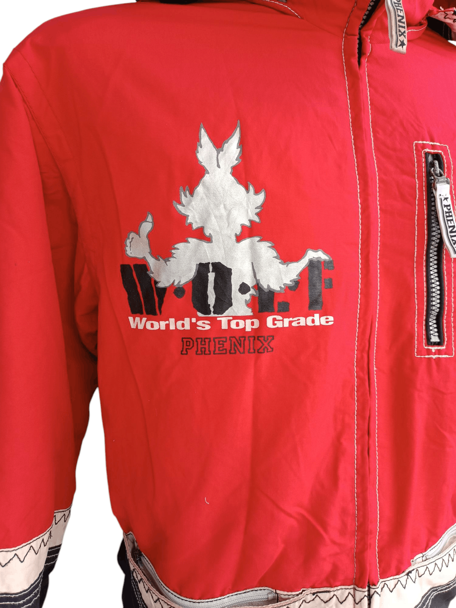 Phoenix Clothing × Vintage 💥RARE💥Phenix Wolf Cordura Ski Zipper Hoodie Jacket SW10 Size US L / EU 52-54 / 3 - 10 Thumbnail
