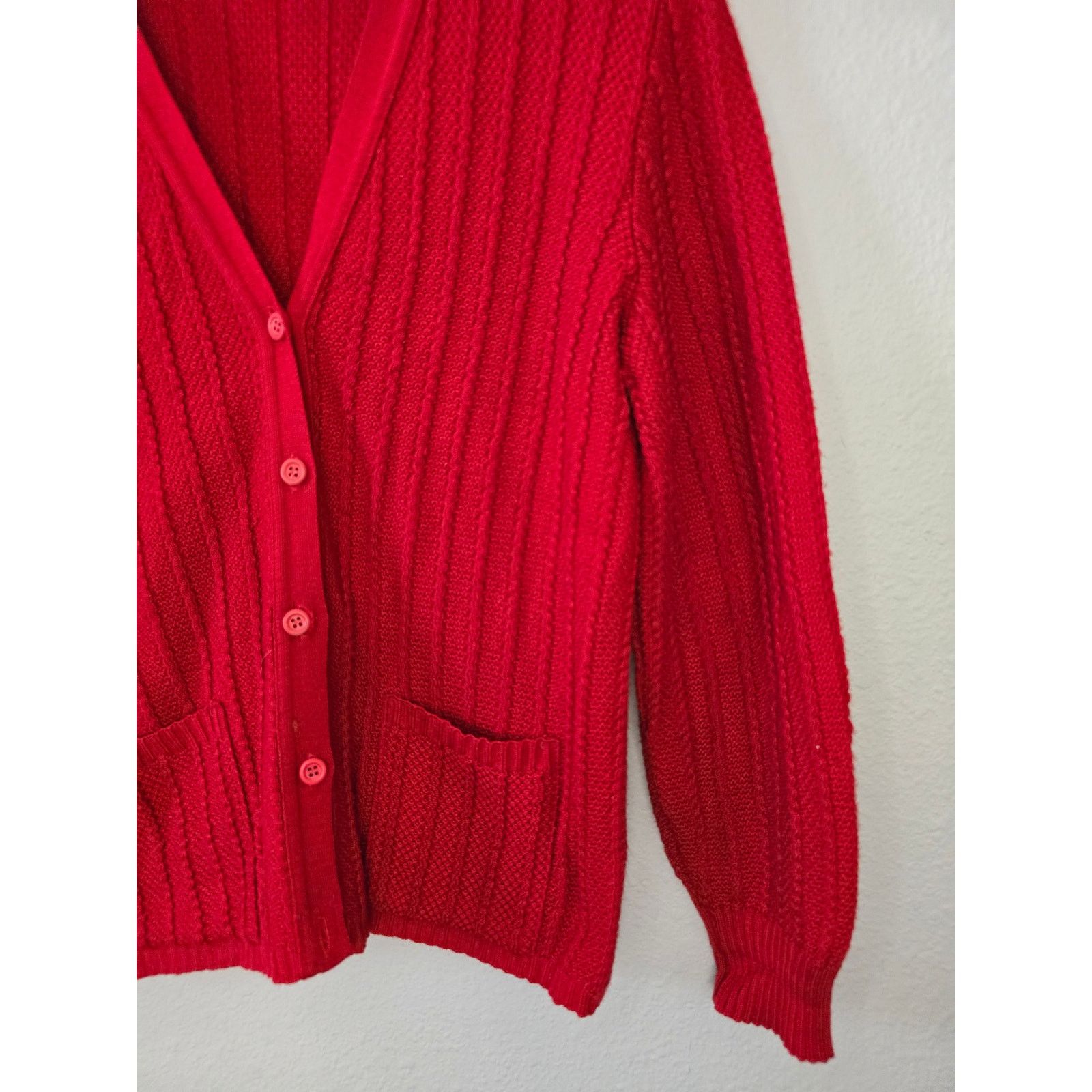 Vintage Vintage Classic Direction Sweater JC Penney Large Cardigan Size L / US 10 / IT 46 - 2 Thumbnail