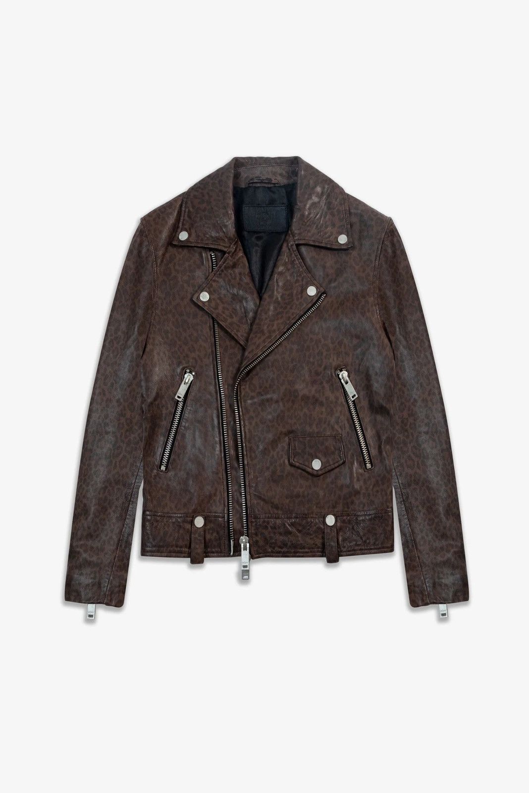 Other UK Other leopard leather biker jacket Small Size US S / EU 44-46 / 1 - 18 Thumbnail