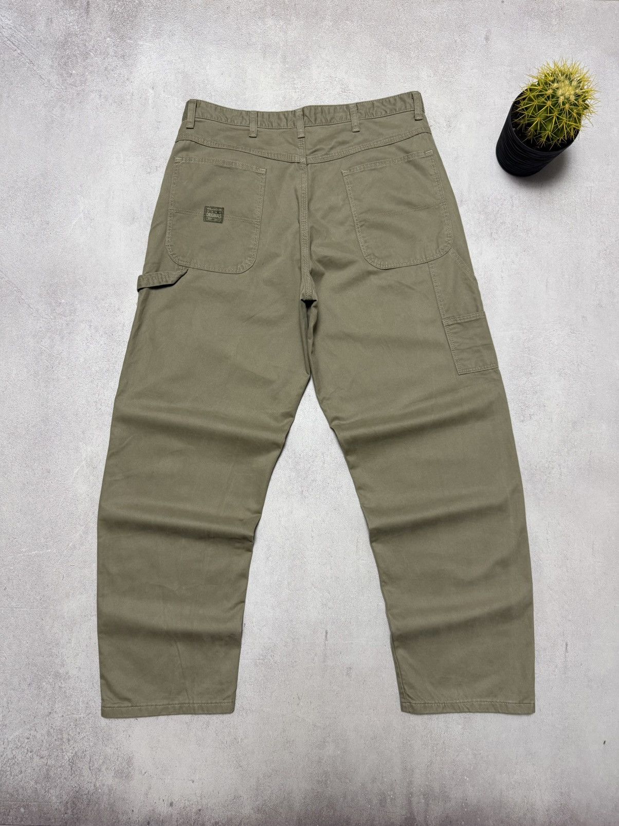 Vintage × Wrangler Vintage Wrangler Pants Carpenter Baggy Straight Y2K 90s Size US 34 / EU 50 - 1 Thumbnail