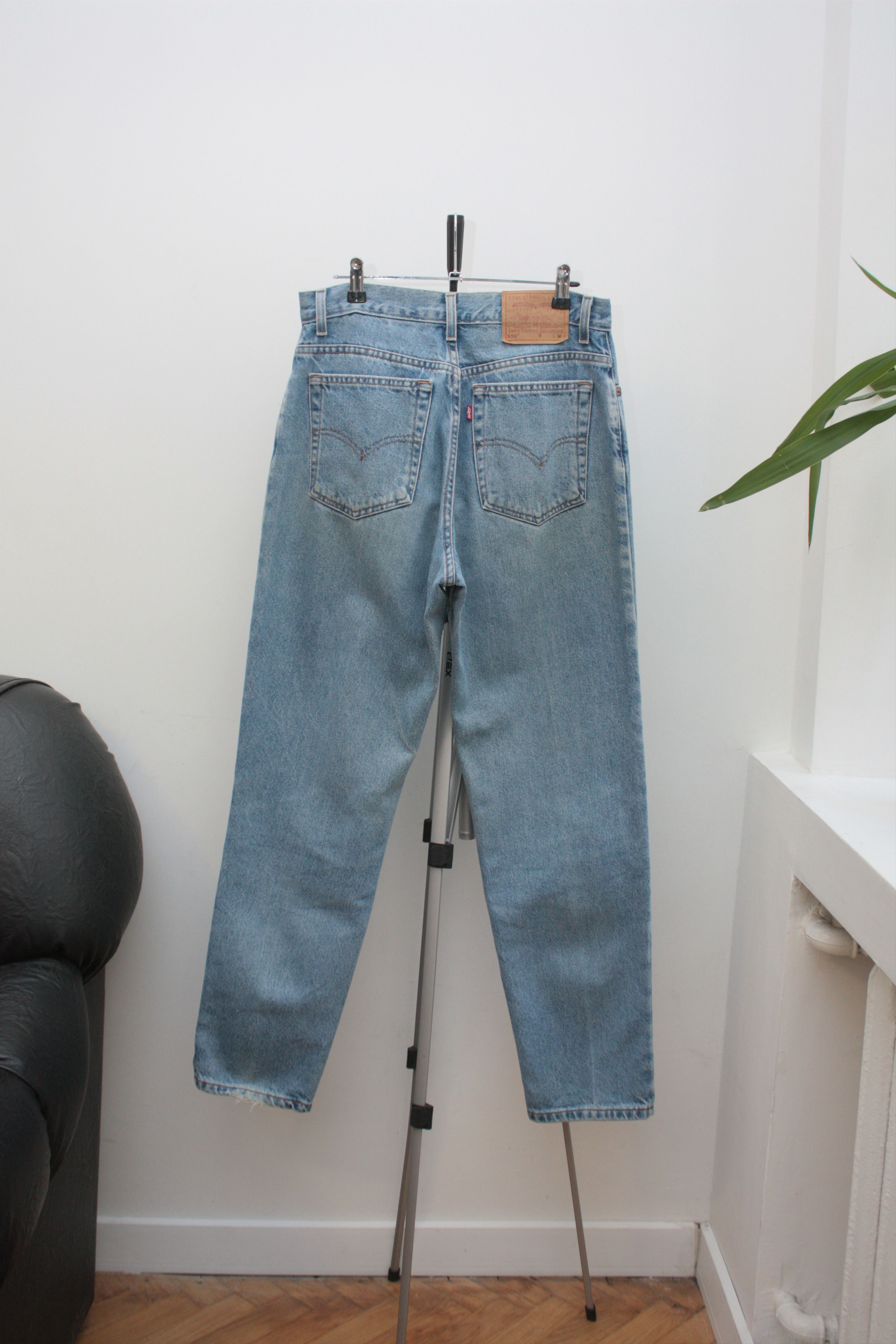 Levi's Vintage Clothing Levi's 550 Vintage denim Blue Jeans 90s Size US 30 / EU 46 - 1 Thumbnail