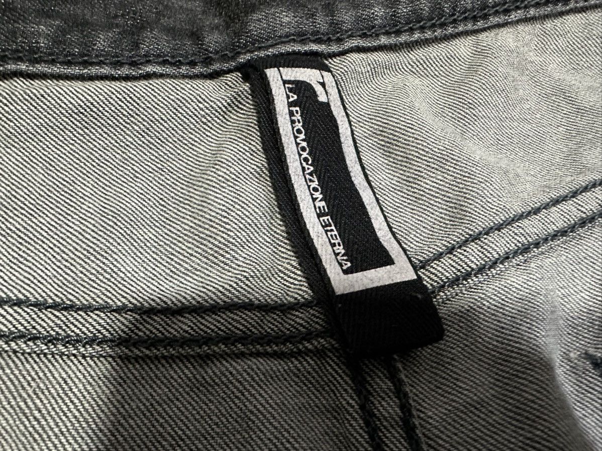 If Six Was Nine × Japanese Brand × RIPVANWINKLE 🔥Y2K Archived Rip Van Winkle Twisted Curve Biker Denim Size US 33 - 16 Thumbnail