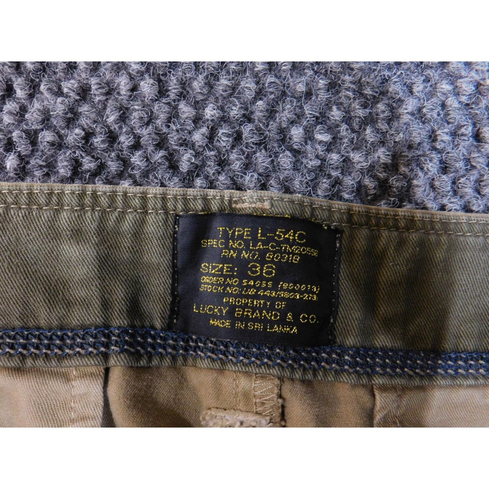 Lucky Brand Lucky Brand Shorts Mens 38 Khaki Cargo Pockets Outdoor Utility Hiking Casual Size US 38 / EU 54 - 5 Thumbnail