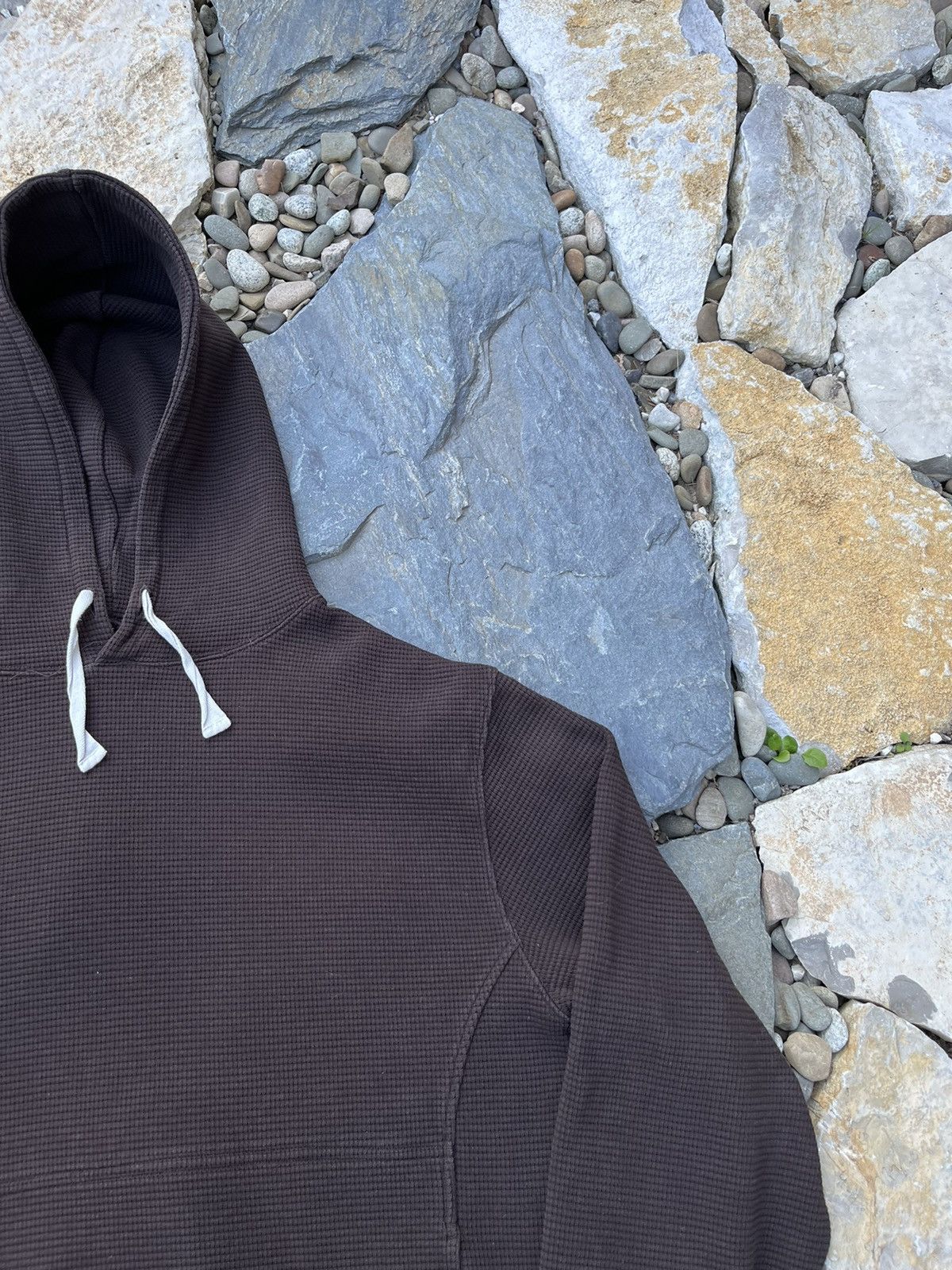 Oliver Spencer Oliver Spencer organic cotton walsham waffle knit hoodie Size US S / EU 44-46 / 1 - 3 Thumbnail