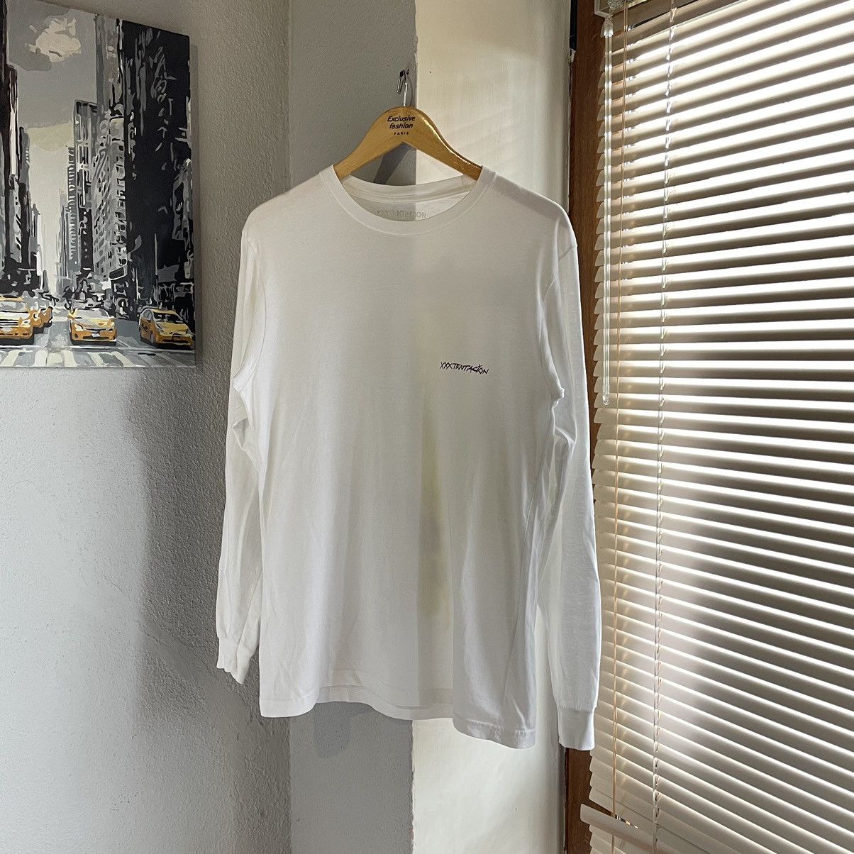 Revenge XXXTENTACION Bad Vibes Forever Royalty White Longsleeve Size US M / EU 48-50 / 2 - 2 Thumbnail