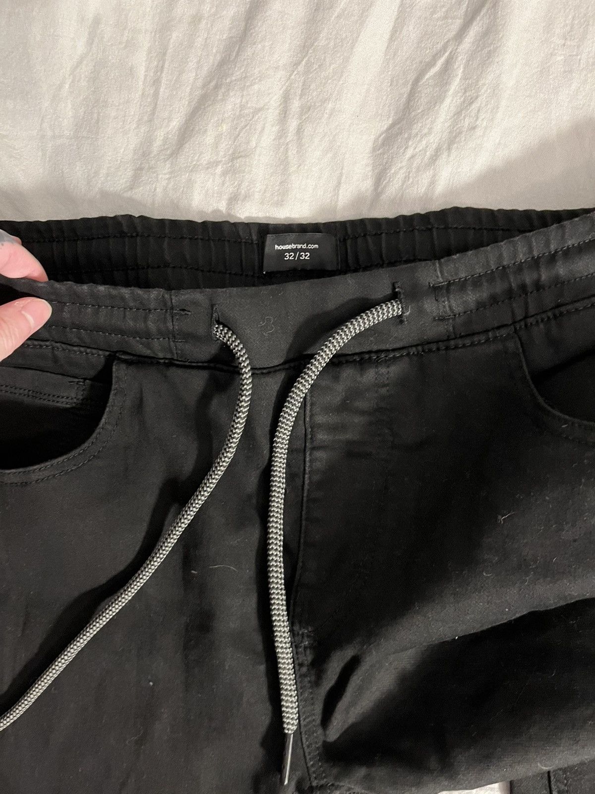 Other Housebrand black joggers Size US 32 / EU 48 - 3 Thumbnail