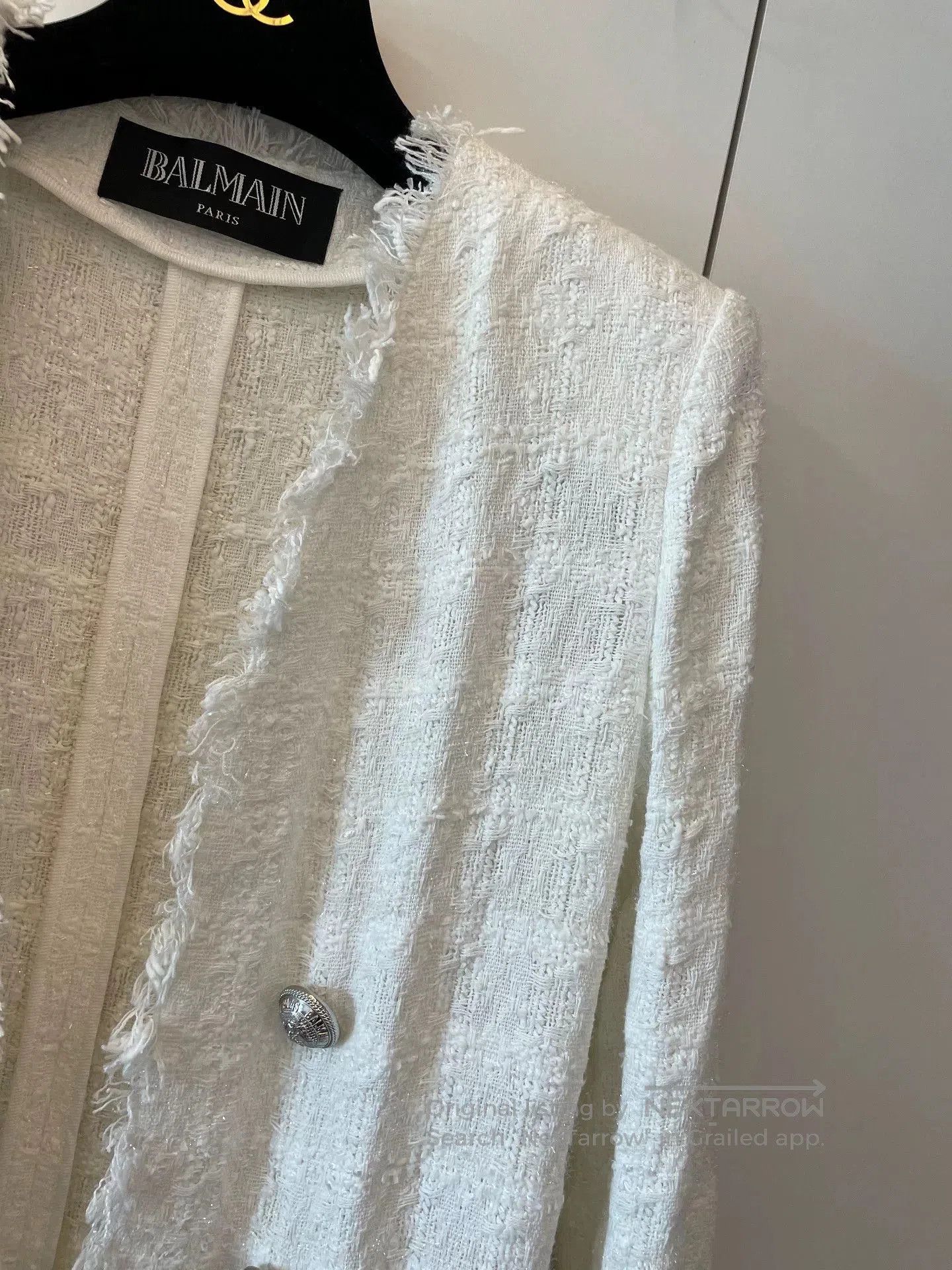 Balmain Balmain Knitted Coat. Size S / US 4 / IT 40 - 3 Thumbnail