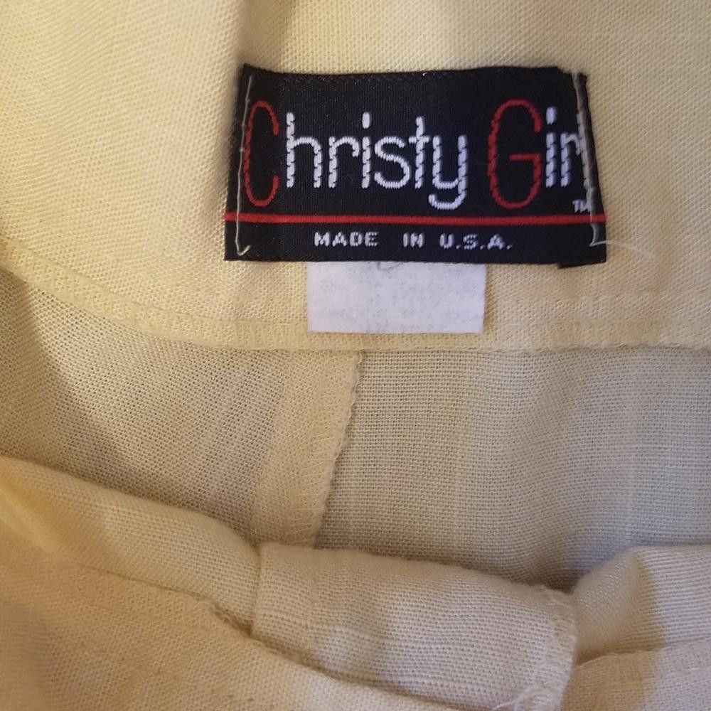 Designer Christy Girl Vintage Pants Size 6 Size 28" / US 6 / IT 42 - 4 Thumbnail