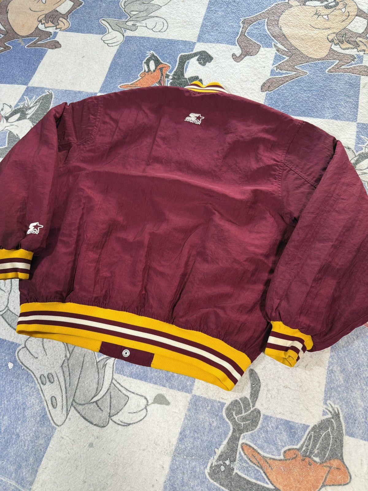 Starter Vintage minnesota gophers starter bomber jacket Size US L / EU 52-54 / 3 - 4 Thumbnail