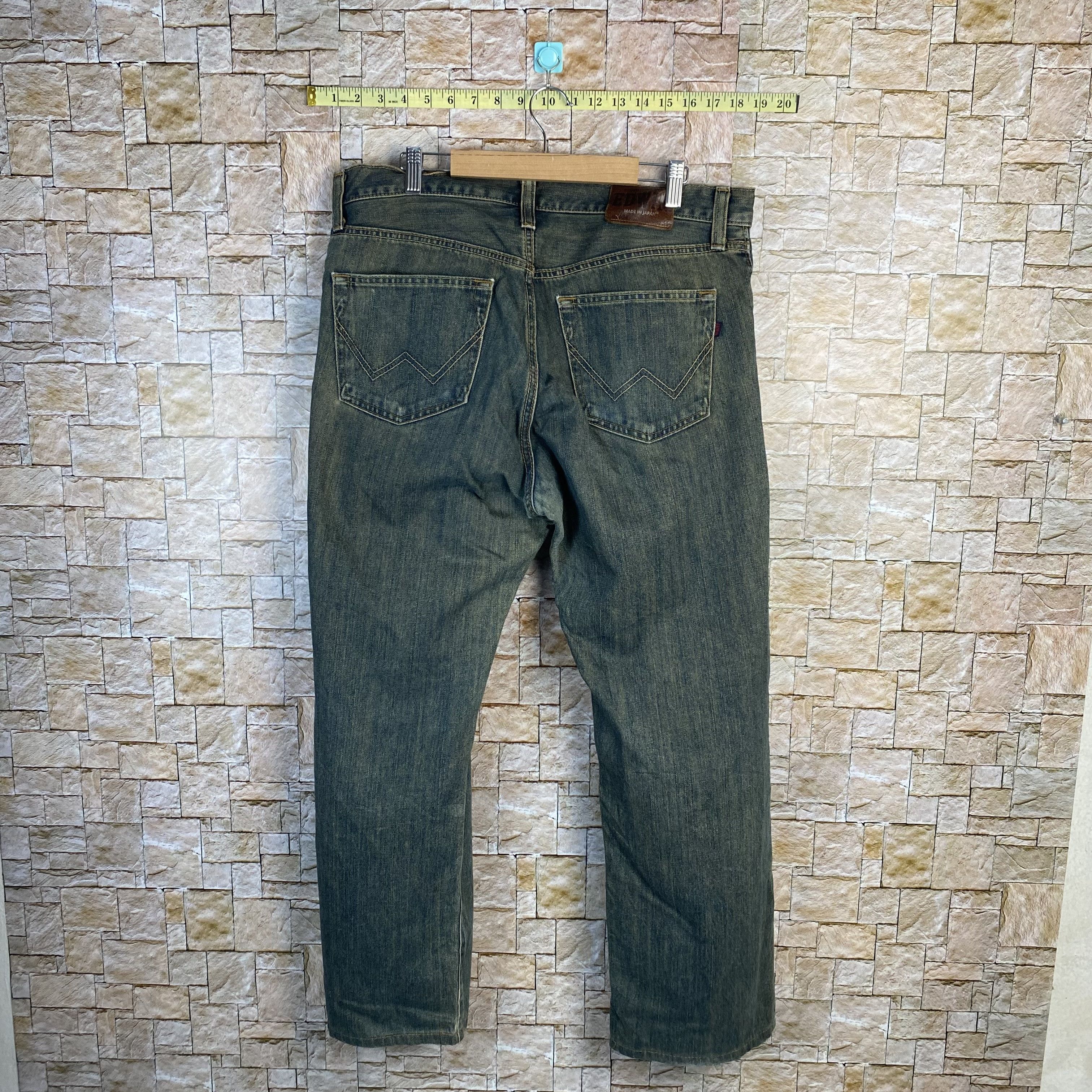 Edwin Edwin vintage Blue Denim Pants #7591 Size US 35 - 11 Thumbnail