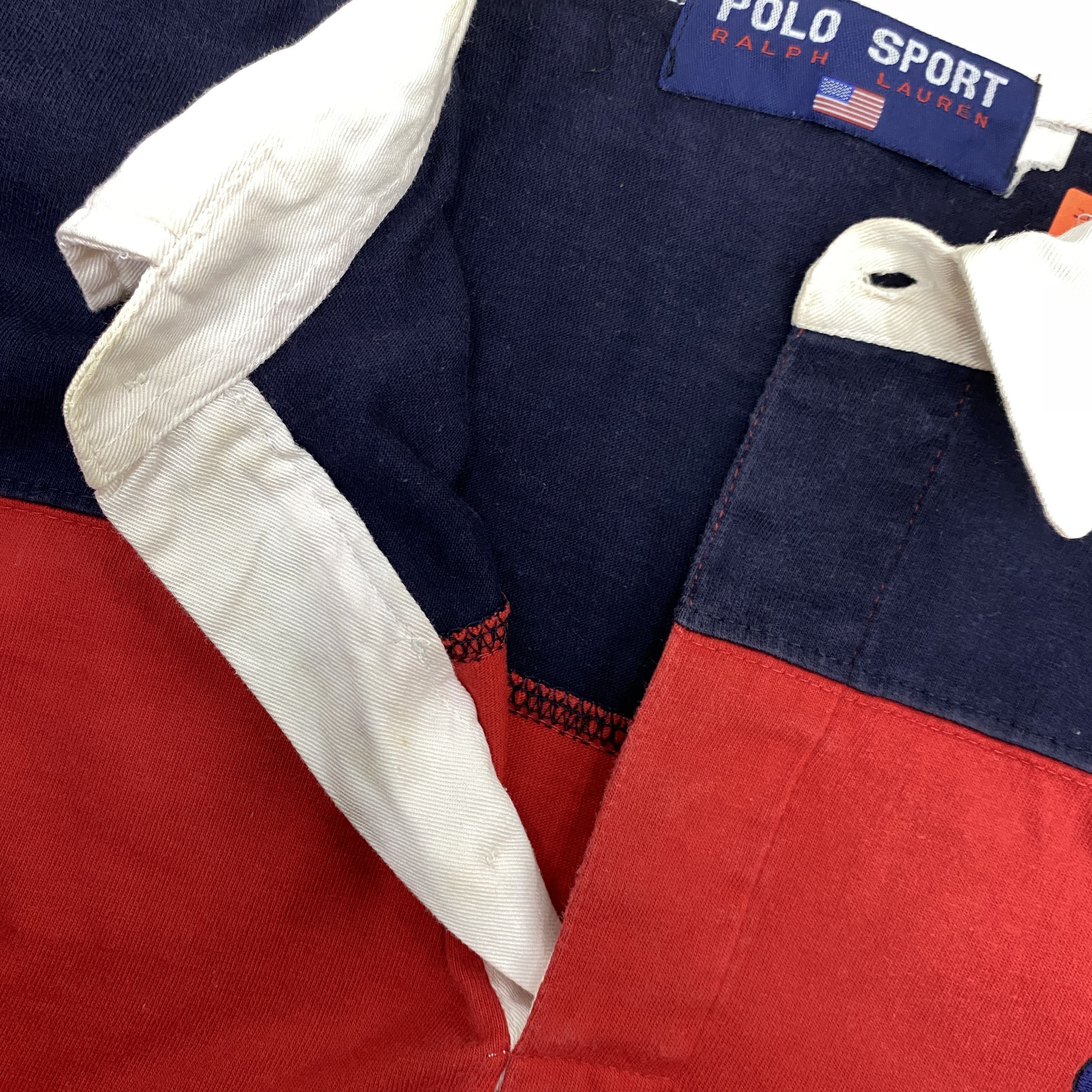 Polo Ralph Lauren Vintage 90s Ralph Lauren Polo Sport Striped - L086 Size US M / EU 48-50 / 2 - 5 Thumbnail
