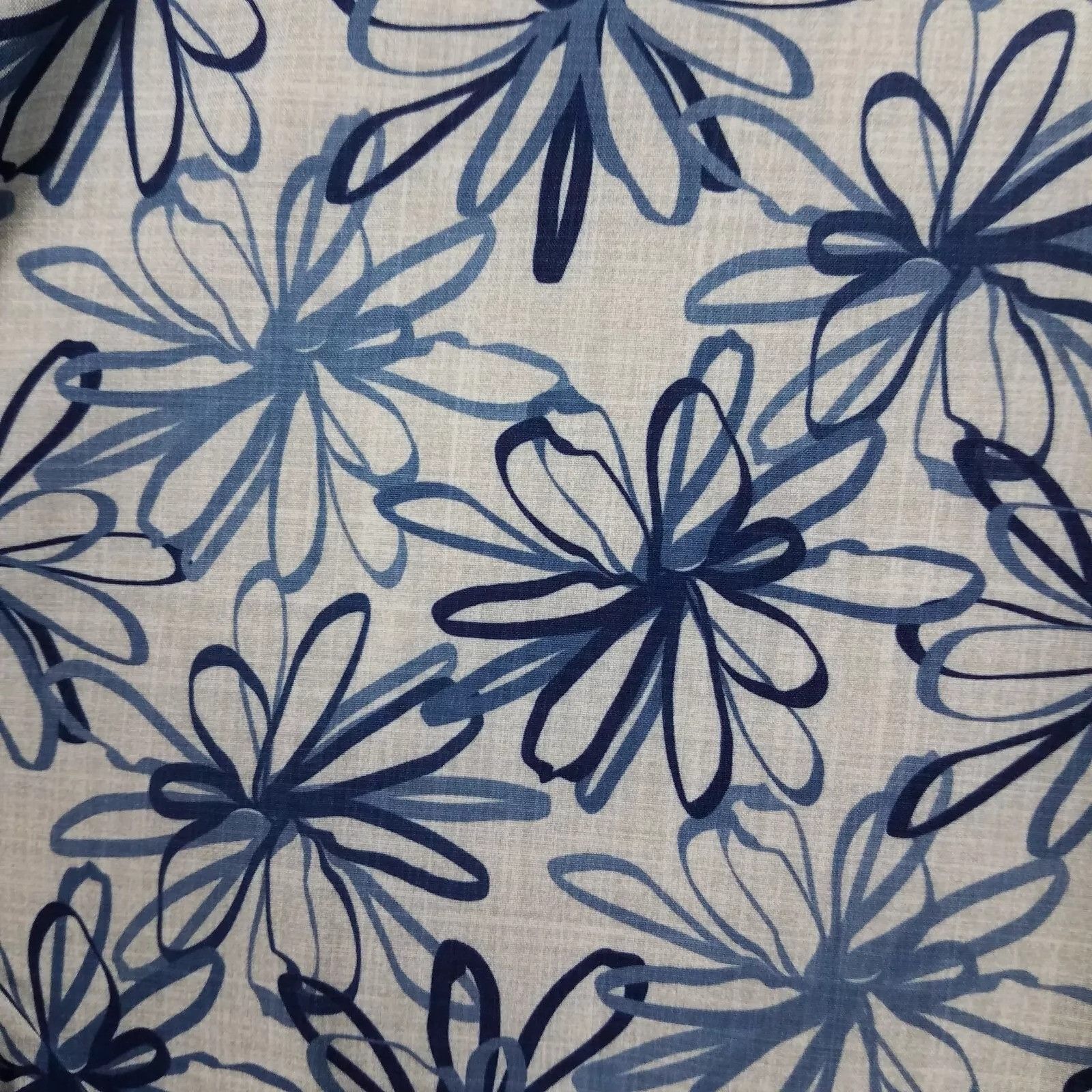 Designer Con.Struct Mens Slim Fit Blue Stretch Floral Shirt Small Size US S / EU 44-46 / 1 - 6 Thumbnail