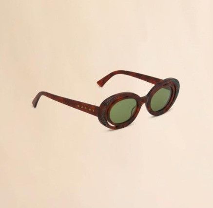Marni o1f1d3z1025 Size: OS / Sunglasses in Brown Size ONE SIZE - 1 Thumbnail
