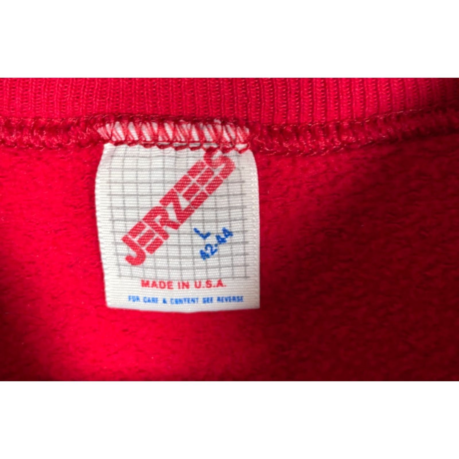 Jerzees St. Peter Lutheran School Sweatshirt Adult Medium (Large) Red Jerzees Michigan Size US M / EU 48-50 / 2 - 3 Thumbnail