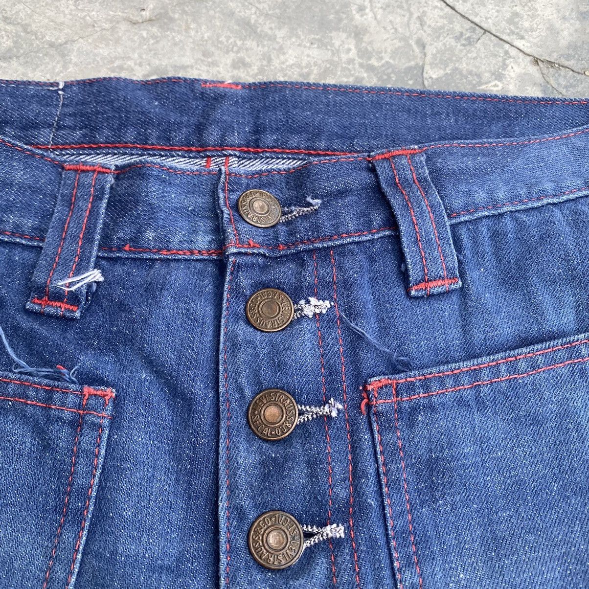 Levi's Vintage Clothing 70s Levis Big E White Tab Flare LV003 Size US 29 - 5 Thumbnail