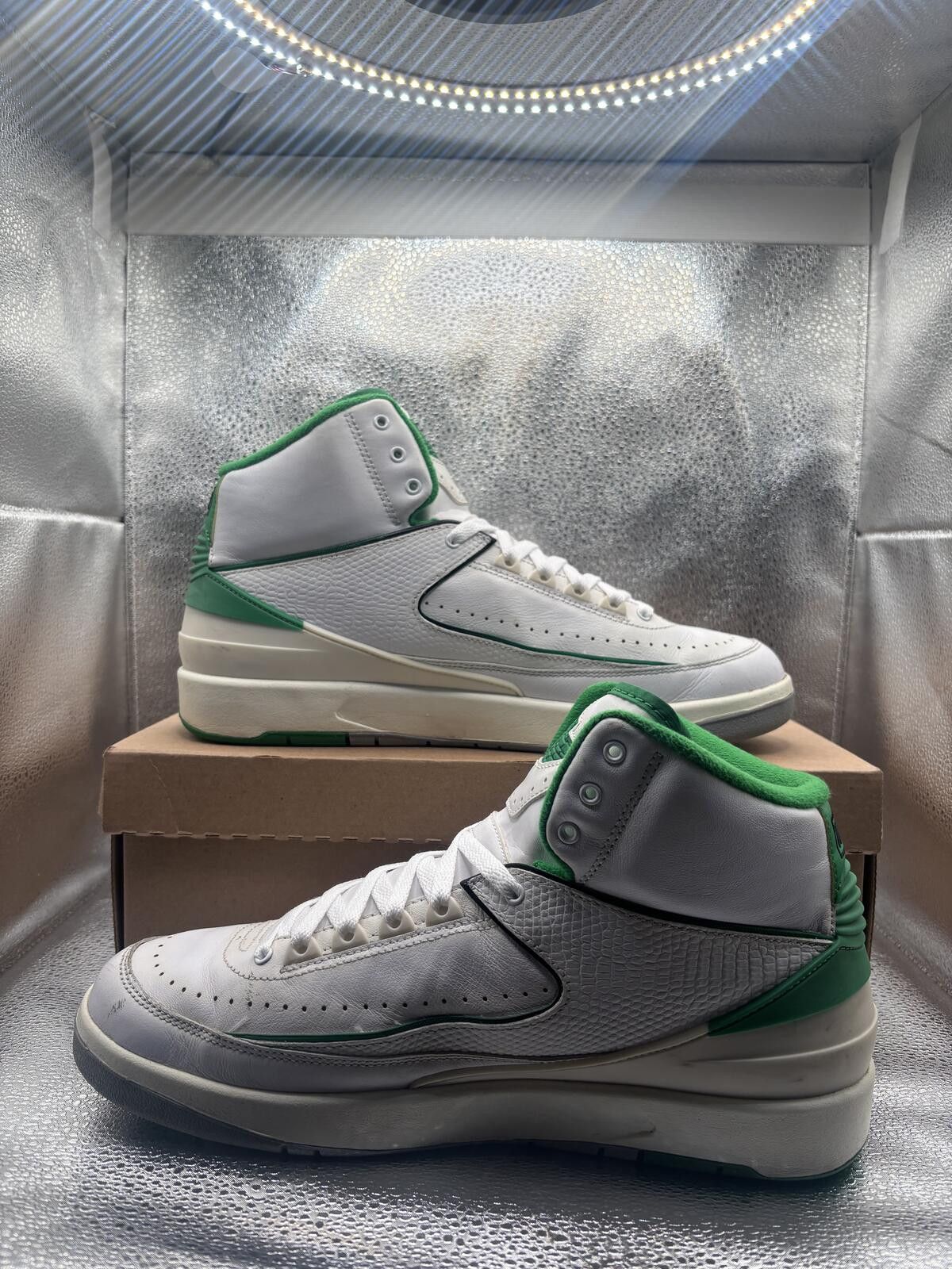 Jordan Brand Air Jordan 2 lucky green Size US 11 / EU 44 - 5 Thumbnail